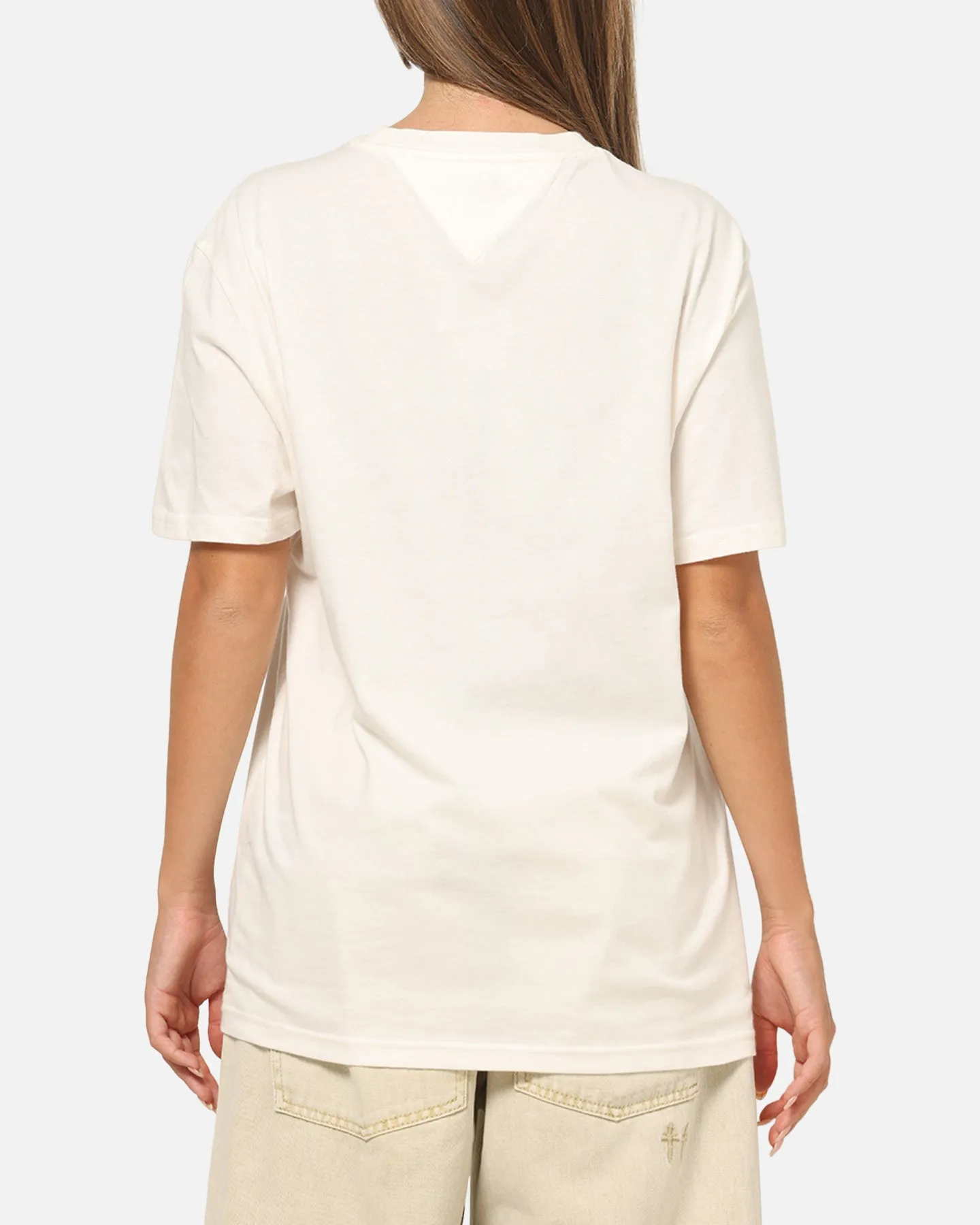 Tommy Jeans Slim RWB Flag T-Shirt Ancient White sold by Culture Kings product image thumbnail 3