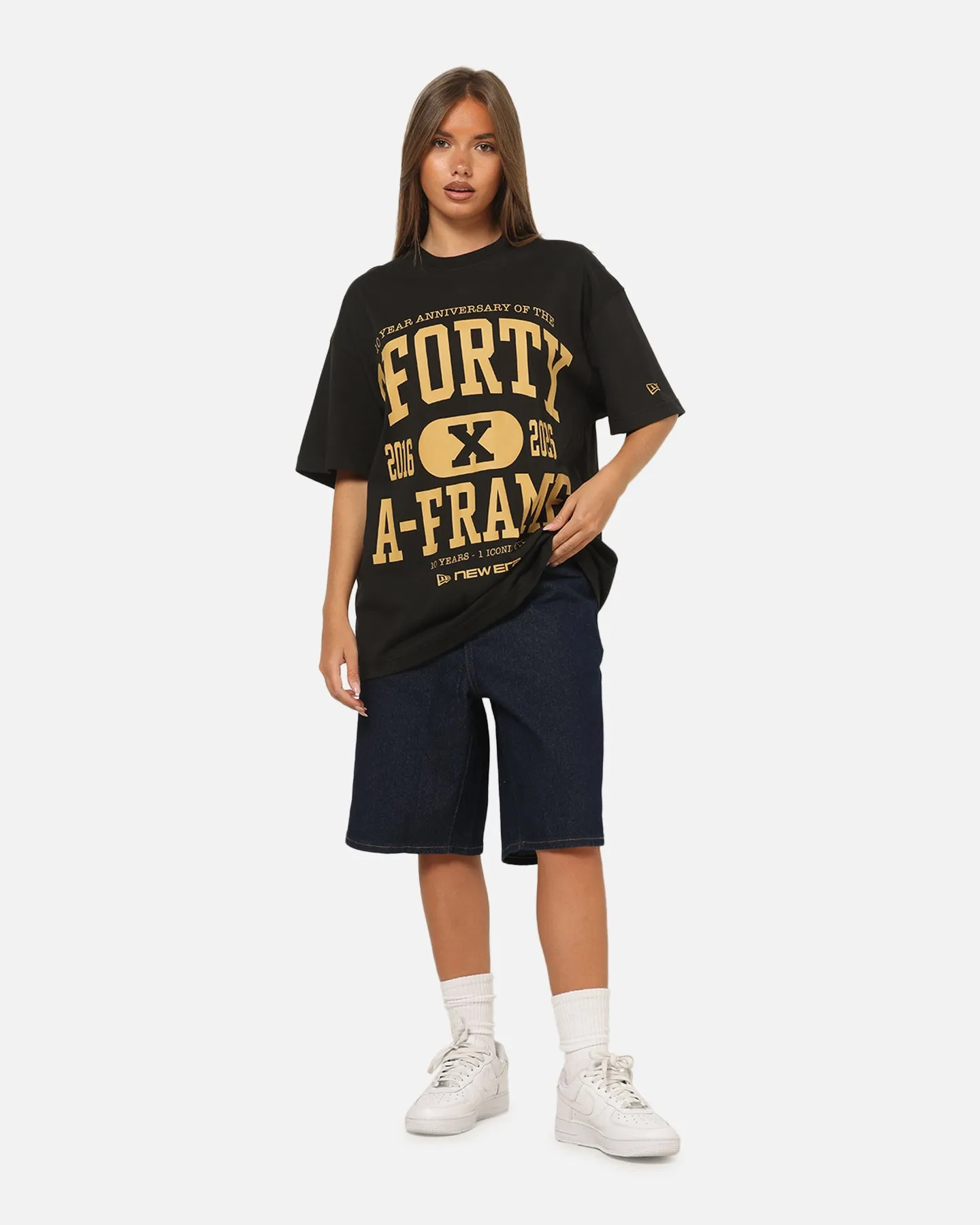 New Era X Project-X T-Shirt Black sold by Culture Kings product image thumbnail 2