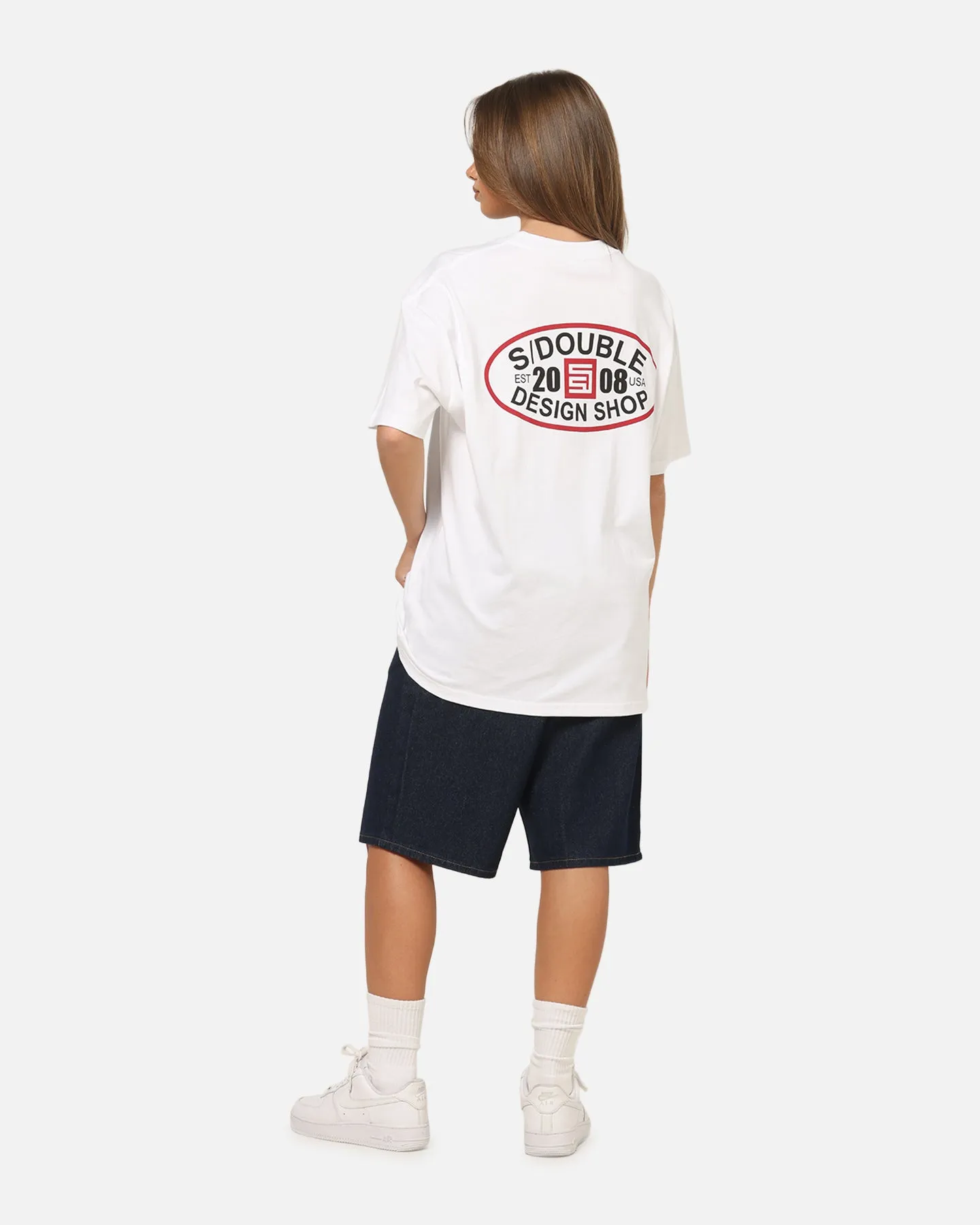 S Double Oval T-Shirt White sold by Culture Kings product image thumbnail 3
