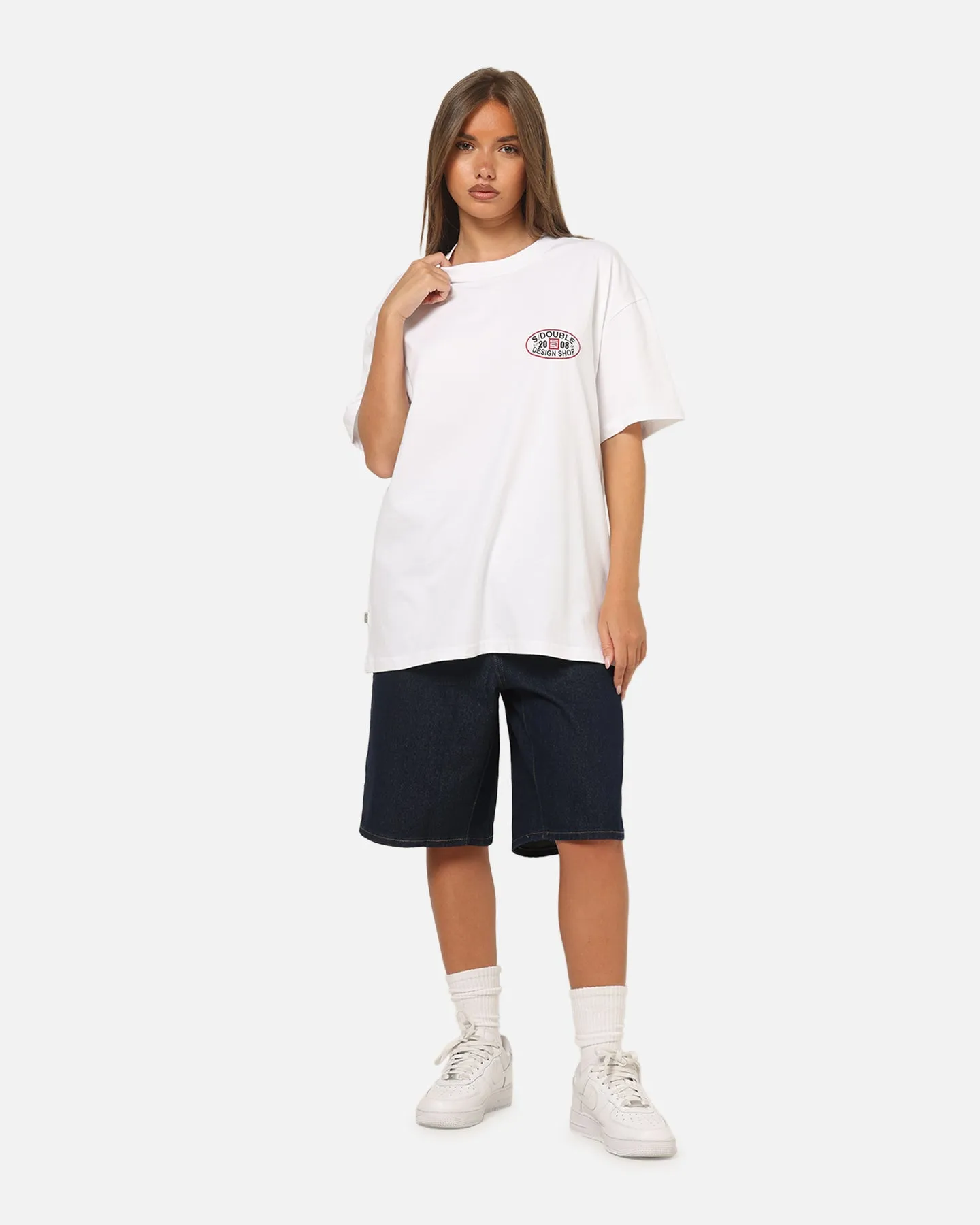 S Double Oval T-Shirt White sold by Culture Kings product image thumbnail 4