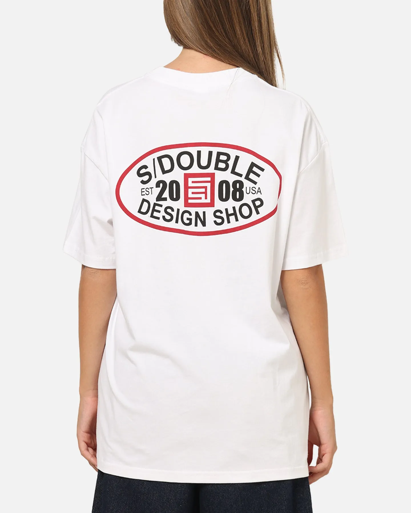 S Double Oval T-Shirt White sold by Culture Kings