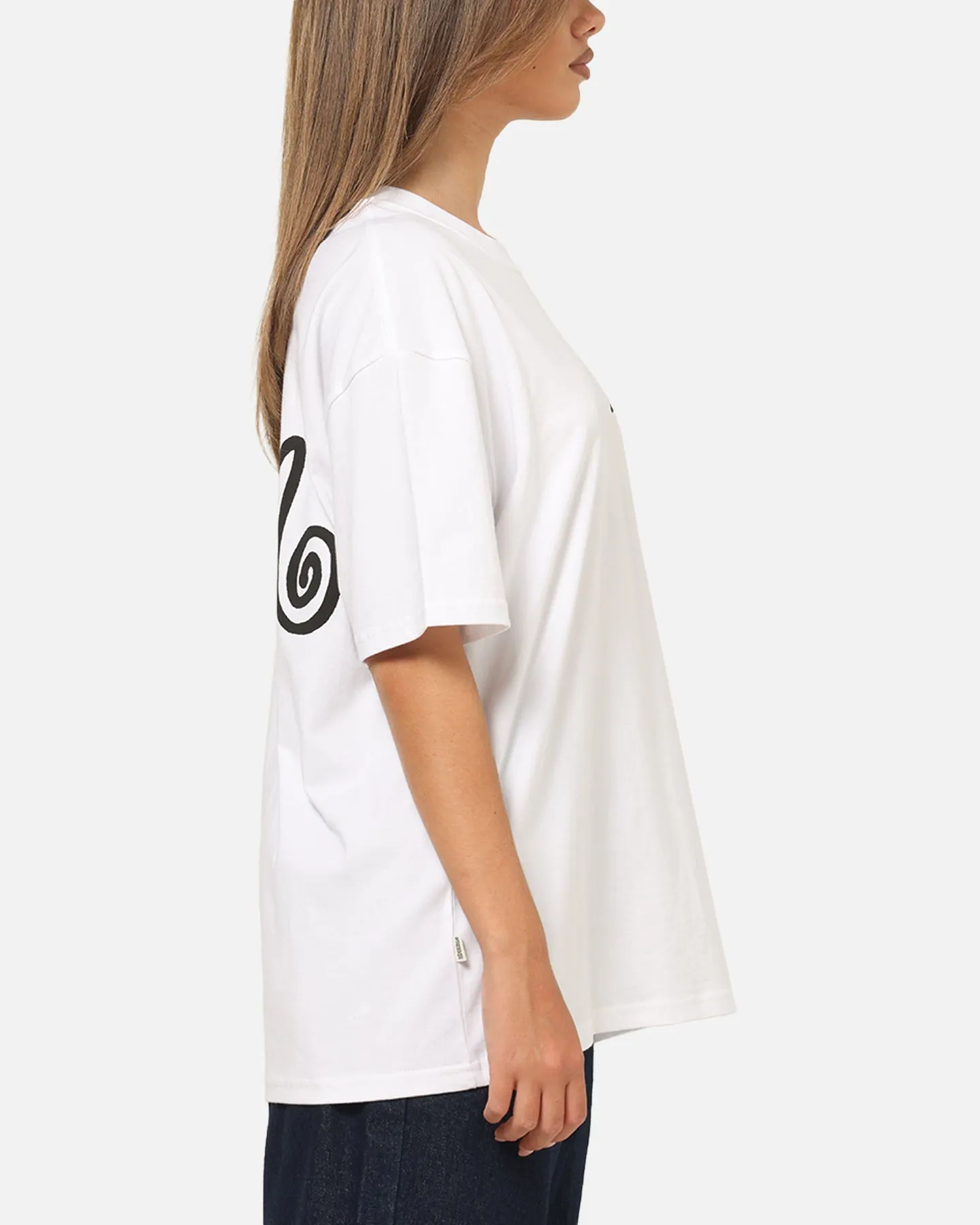 S Double Shawn Script T-Shirt White sold by Culture Kings product image thumbnail 5