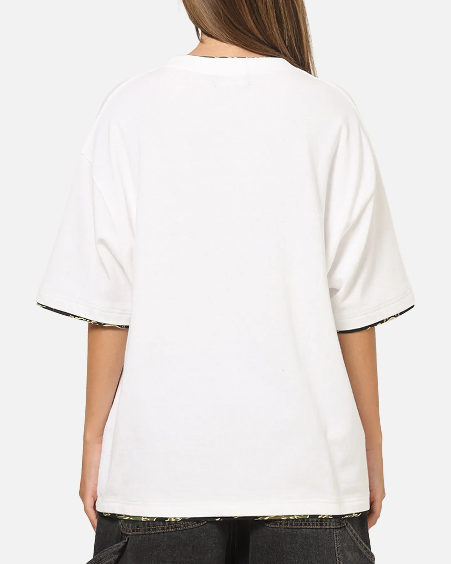 X-Large Double Layer Gorilla Fit T-Shirt White sold by Culture Kings product image thumbnail 3