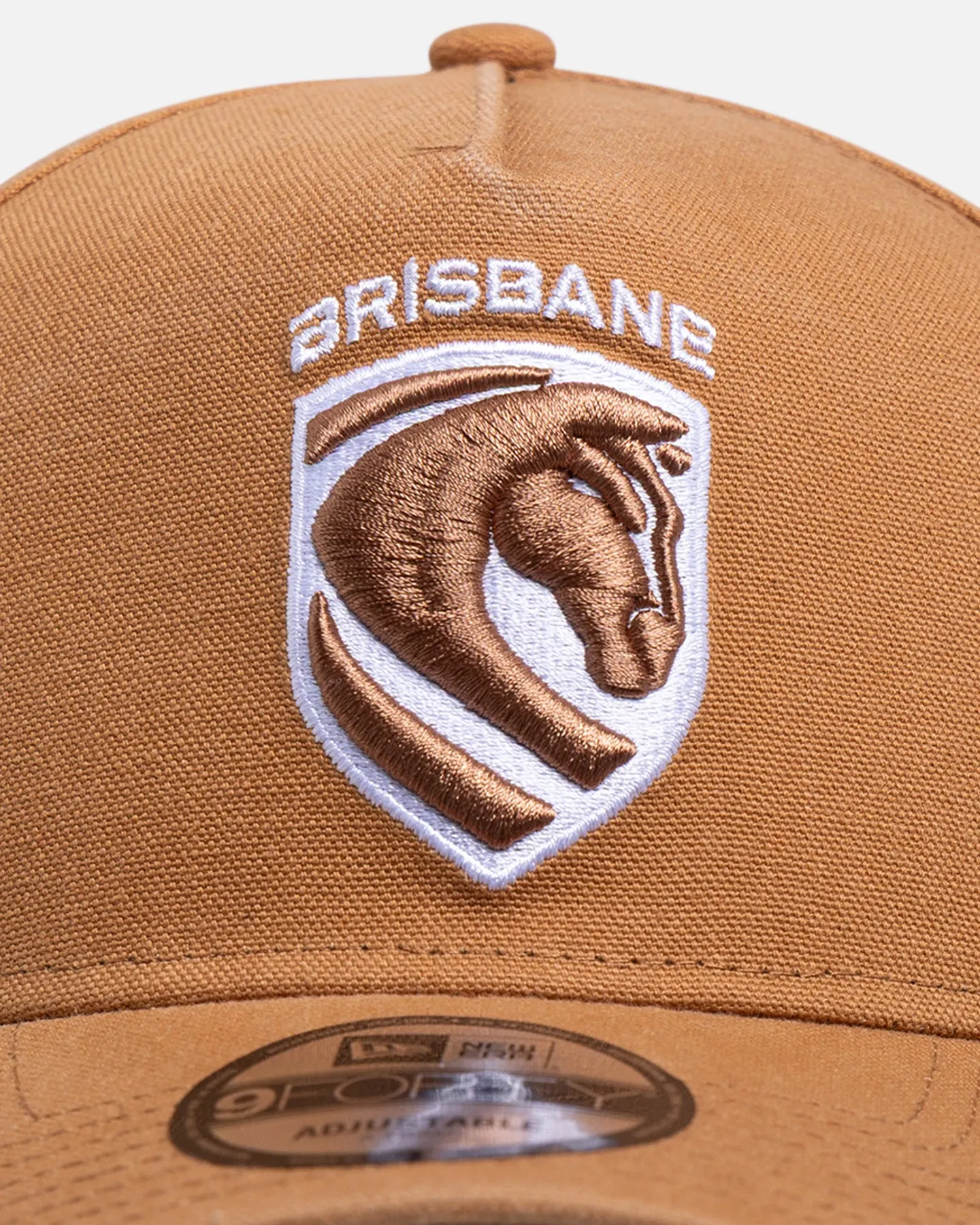 New Era Brisbane Broncos 'NRL 2026' 9FORTY A-Frame Snapback Med Beige sold by Culture Kings product image thumbnail 5