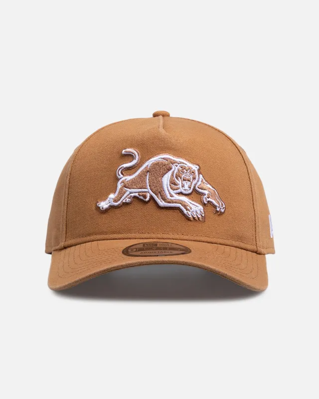 New Era Penrith Panthers 'NRL 2026' 9FORTY A-Frame Snapback Med Beige sold by Culture Kings