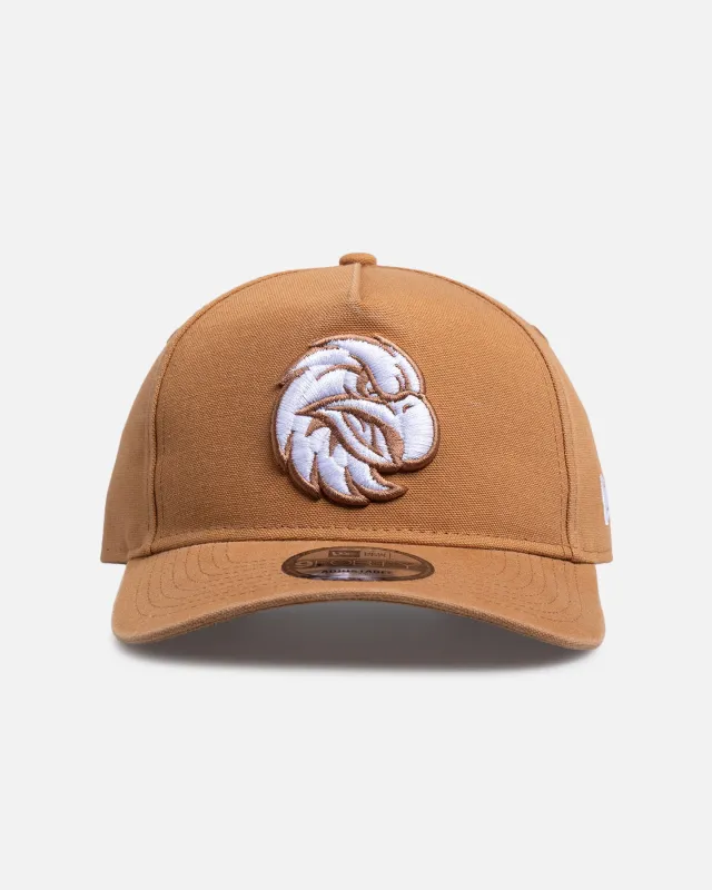 New Era Manly-Warringah Sea Eagles 'NRL 2026' 9FORTY A-Frame Snapback Med Beige sold by Culture Kings