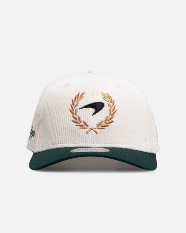 New Era X Mclaren Racing 9SEVENTY Stretch Corduroy Snapback White sold by Culture Kings