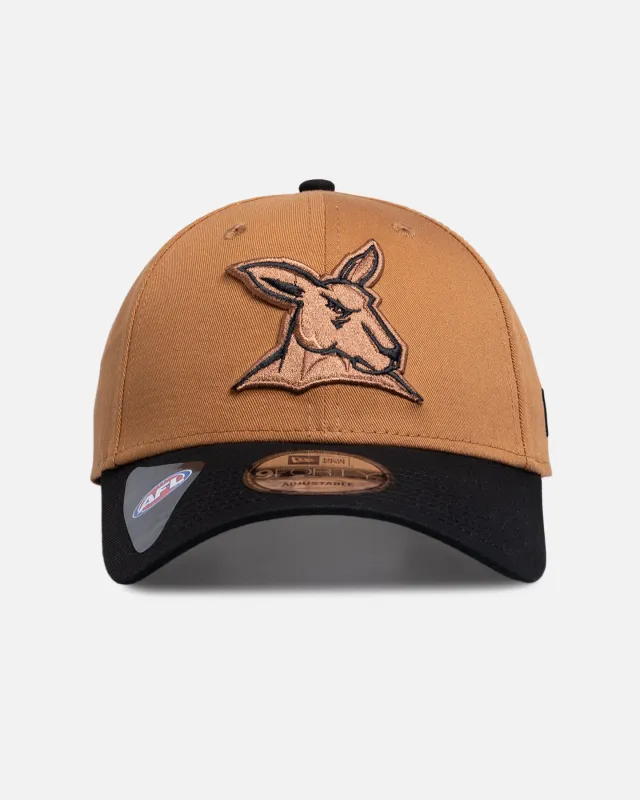 New Era North Melbourne Kangaroos 'AFL 2026' 9FORTY Strapback Med Beige sold by Culture Kings