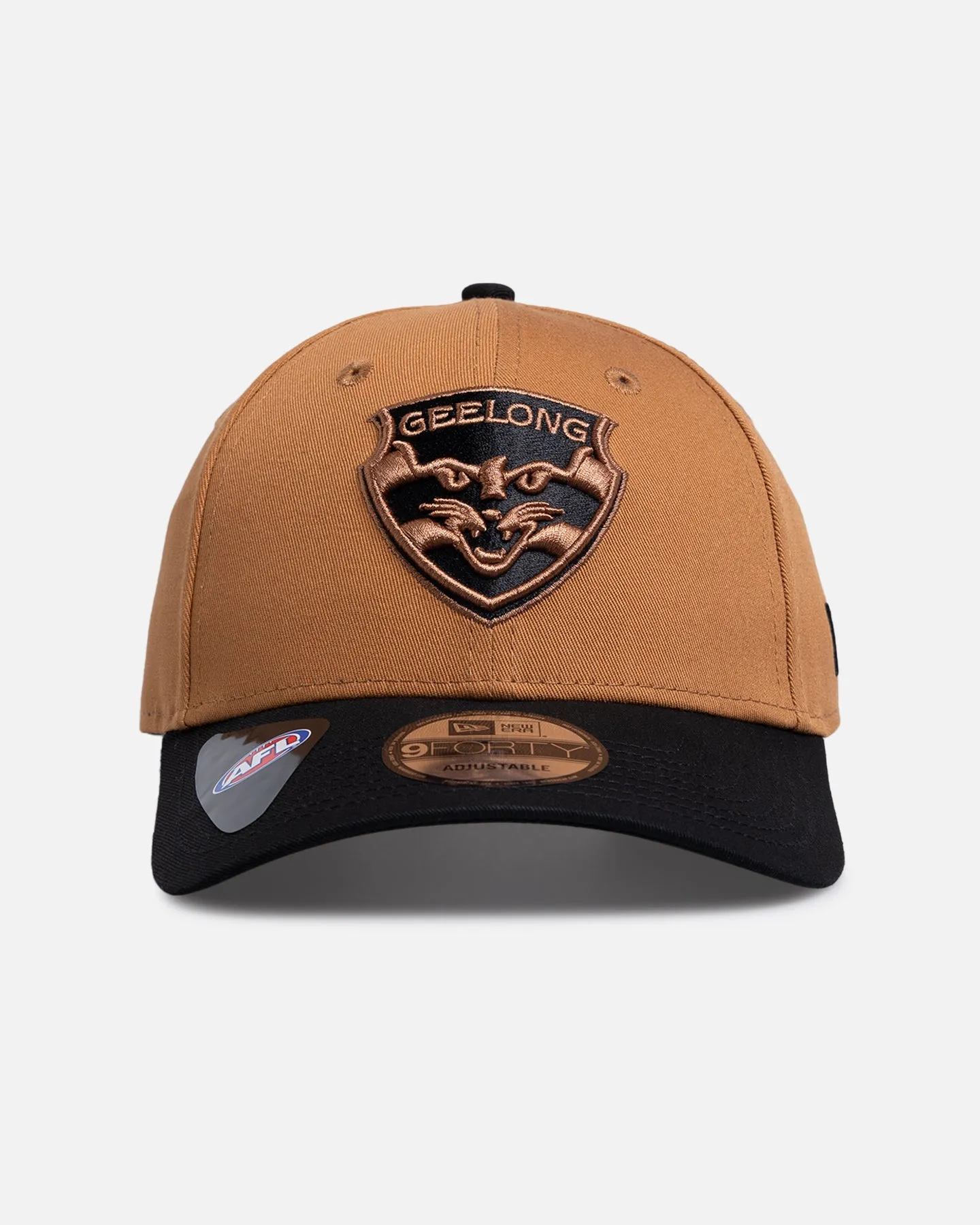 New Era Geelong Cats 'AFL 2026' 9FORTY Strapback Med Beige sold by Culture Kings