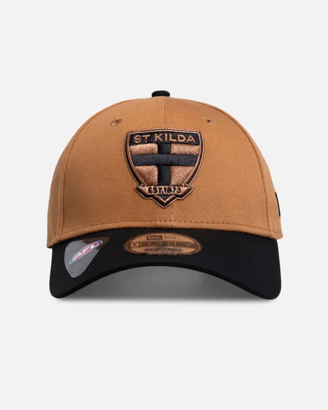 New Era St Kilda Saints 'AFL 2026' 9FORTY Strapback Med Beige sold by Culture Kings