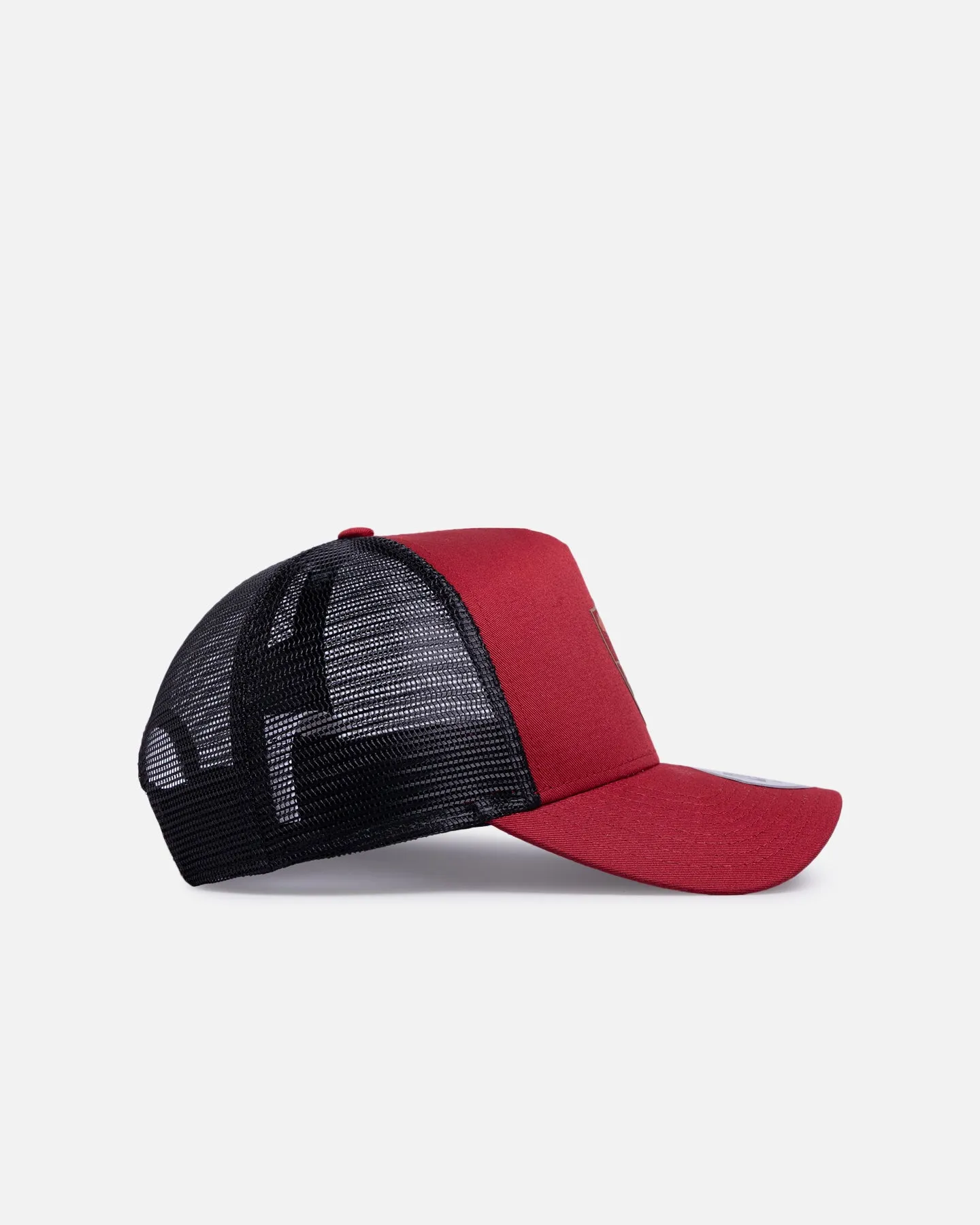 New Era AS Roma 'Tonal' 9FORTY A-Frame Trucker Snapback Dark Red sold by Culture Kings product image thumbnail 3