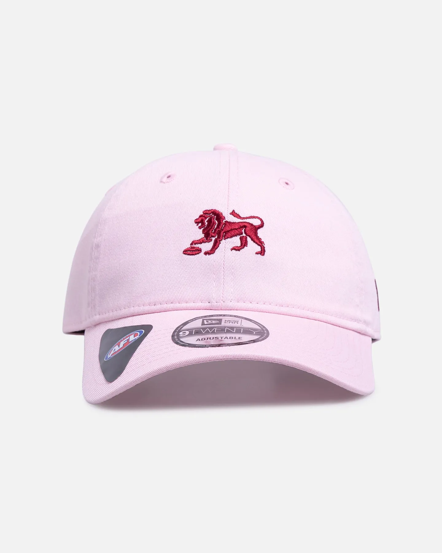 New Era Brisbane Lions 'AFL 2026 Pastel Pop' 9TWENTY Strapback Pastel Pink sold by Culture Kings