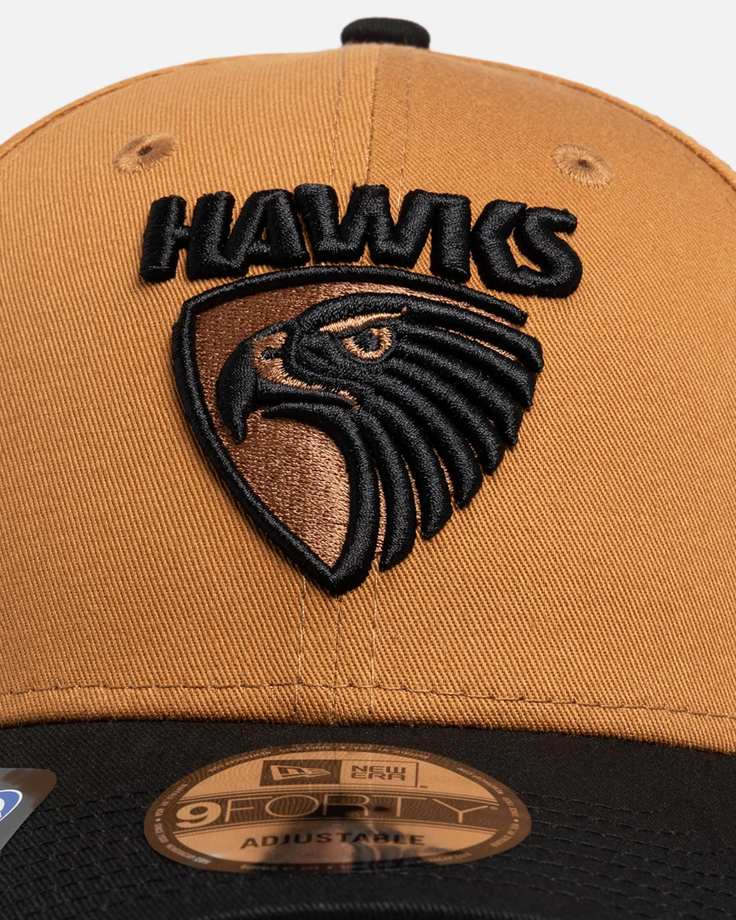 New Era Hawthorn Hawks 'AFL 2026' 9FORTY Strapback Med Beige sold by Culture Kings product image thumbnail 5
