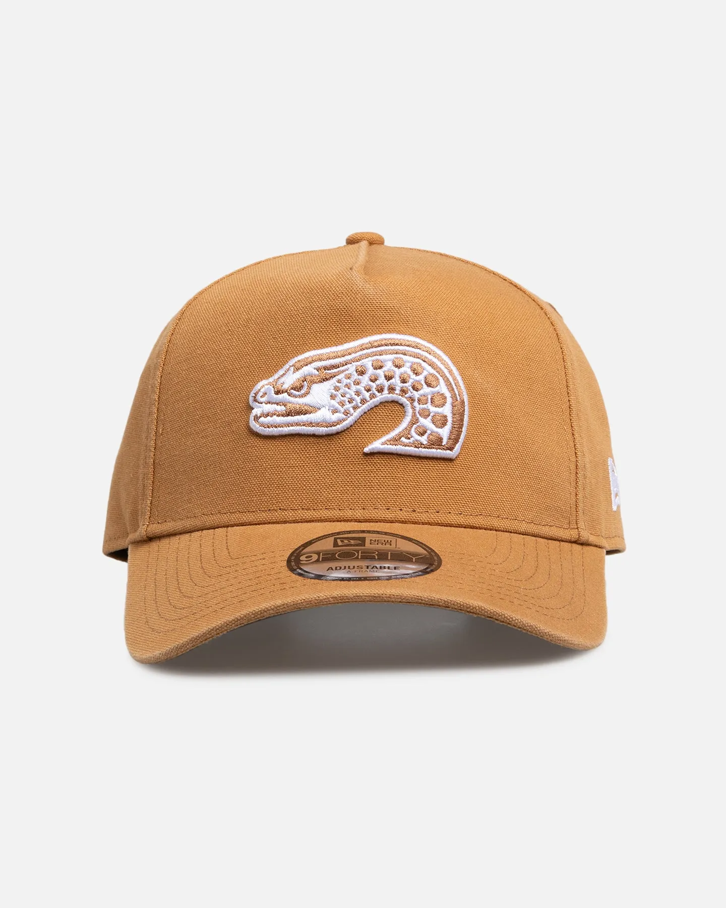 New Era Parramatta Eels 'NRL 2026' 9FORTY A-Frame Snapback Med Beige sold by Culture Kings
