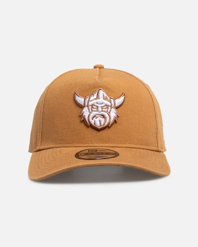 New Era Canberra Raiders 'NRL 2026' 9FORTY A-Frame Snapback Med Beige sold by Culture Kings