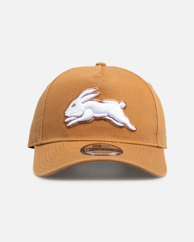New Era South Sydney Rabbitohs 'NRL 2026' 9FORTY A-Frame Snapback Med Beige sold by Culture Kings