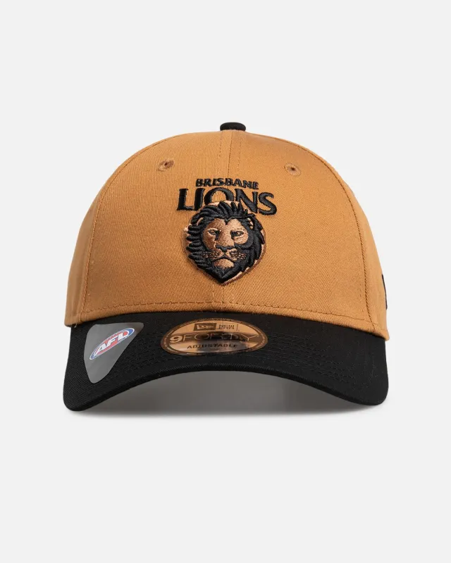 New Era Brisbane Lions 'AFL 2026' 9FORTY Strapback Med Beige sold by Culture Kings