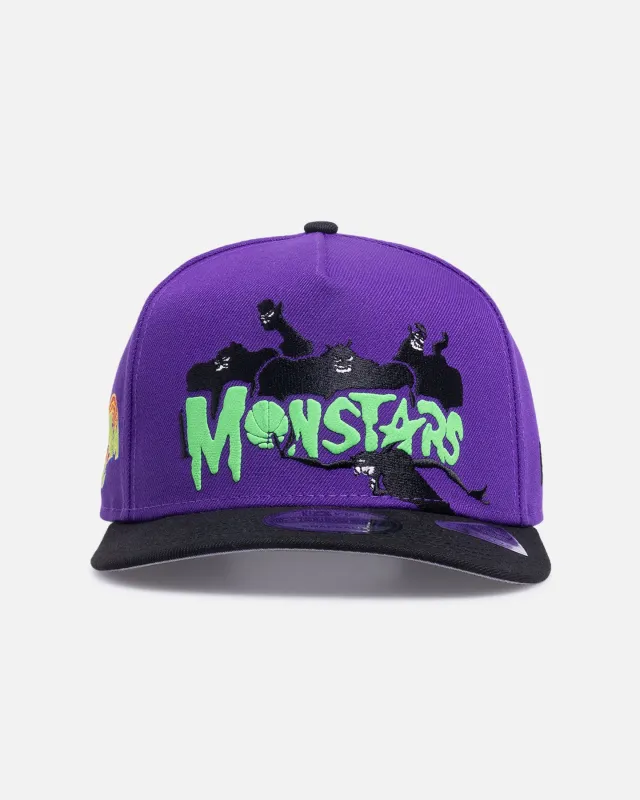 New Era X Space Jam Monstars 30th Anniversary 9FIFTY A-Frame Snapback Purple/Black sold by Culture Kings