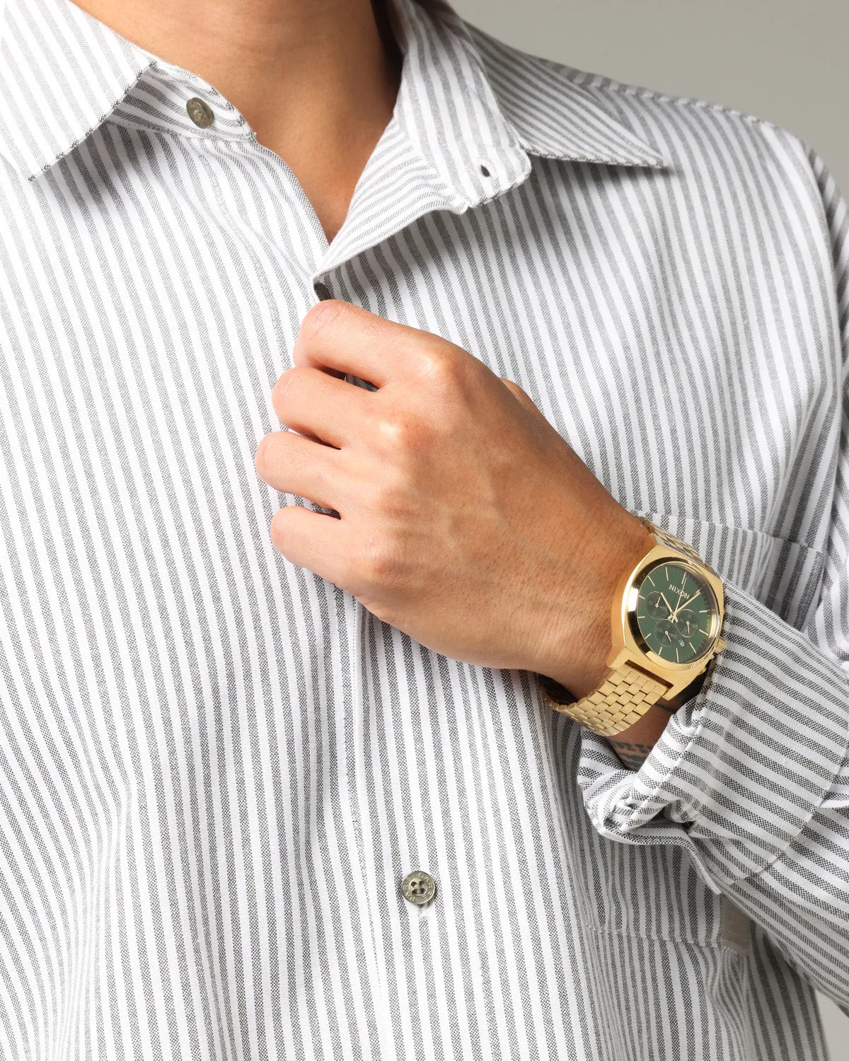 Nixon Time Teller Chrono Watch Gold/Green sold by Culture Kings product image thumbnail 2