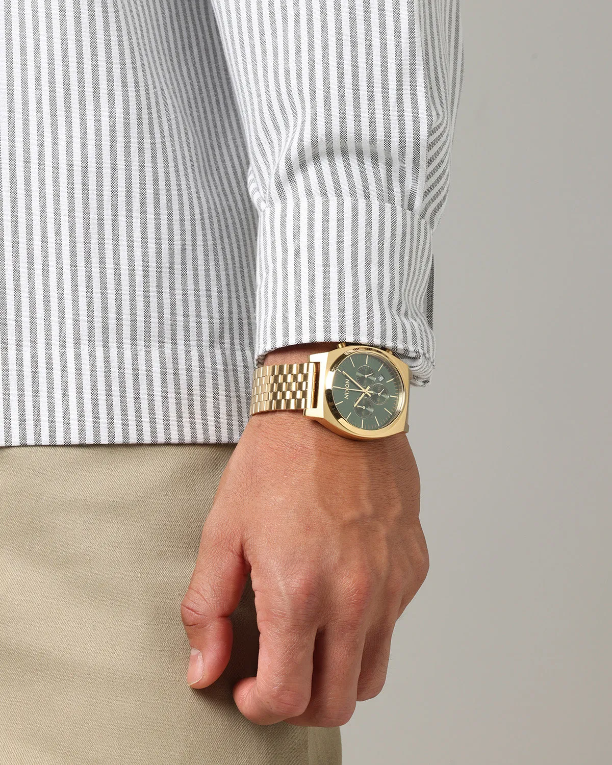 Nixon Time Teller Chrono Watch Gold/Green sold by Culture Kings product image thumbnail 4