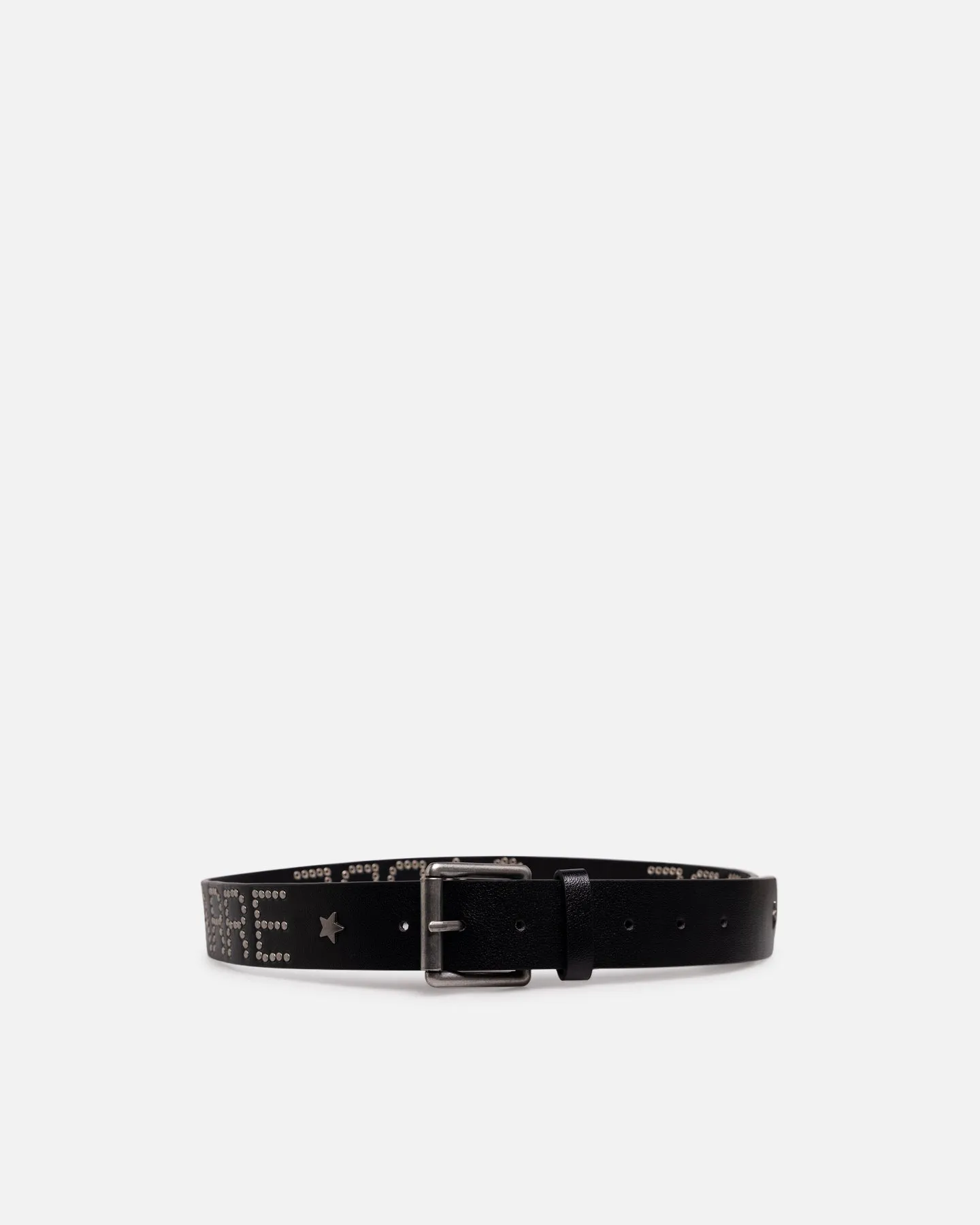 Carre Studded Vegan Leather Belt Black sold by Culture Kings