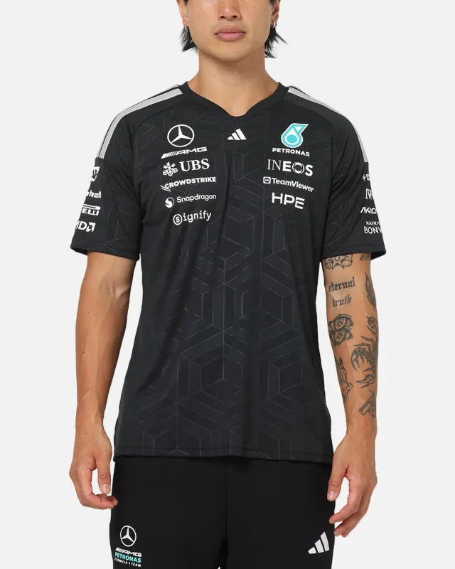 Adidas Mercedes-AMG Petronas Formula 1 Team Driver Authentic Jersey Black made by Adidas