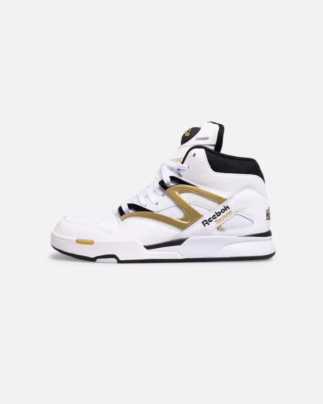 Reebok Pump Omni Zone II White/Black/Gold sold by Culture Kings