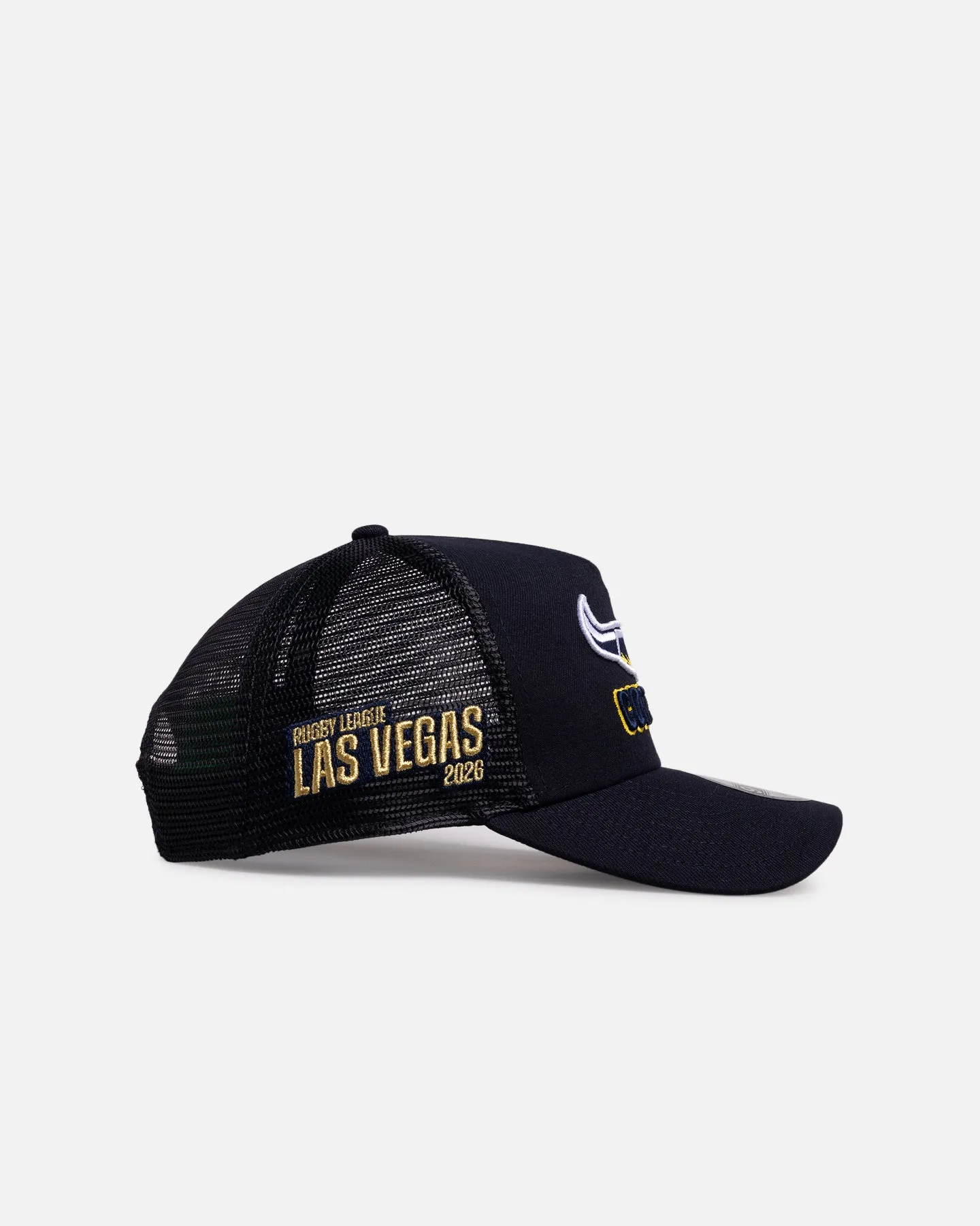 New Era North Queensland Cowboys 'NRL Vegas Round 2026' 9FORTY A-Frame Trucker Snapback Official Team Colour sold by Culture Kings product image thumbnail 3