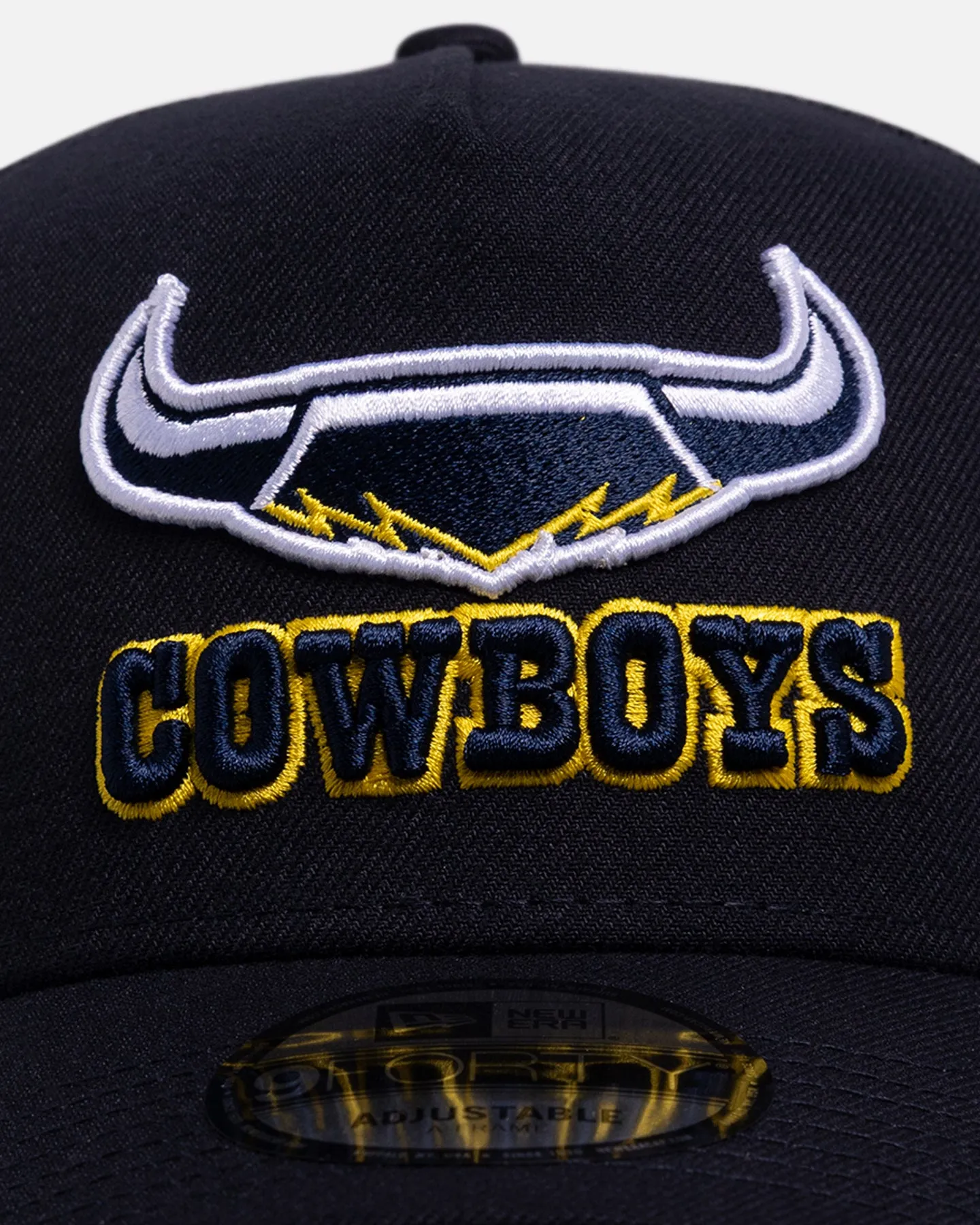 New Era North Queensland Cowboys 'NRL Vegas Round 2026' 9FORTY A-Frame Trucker Snapback Official Team Colour sold by Culture Kings product image thumbnail 5