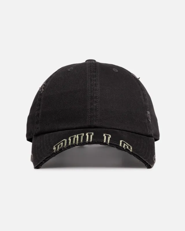 Mitchell & Ness Chicago Bulls 'Cut Brim' Dad Fit Strapback Black sold by Culture Kings