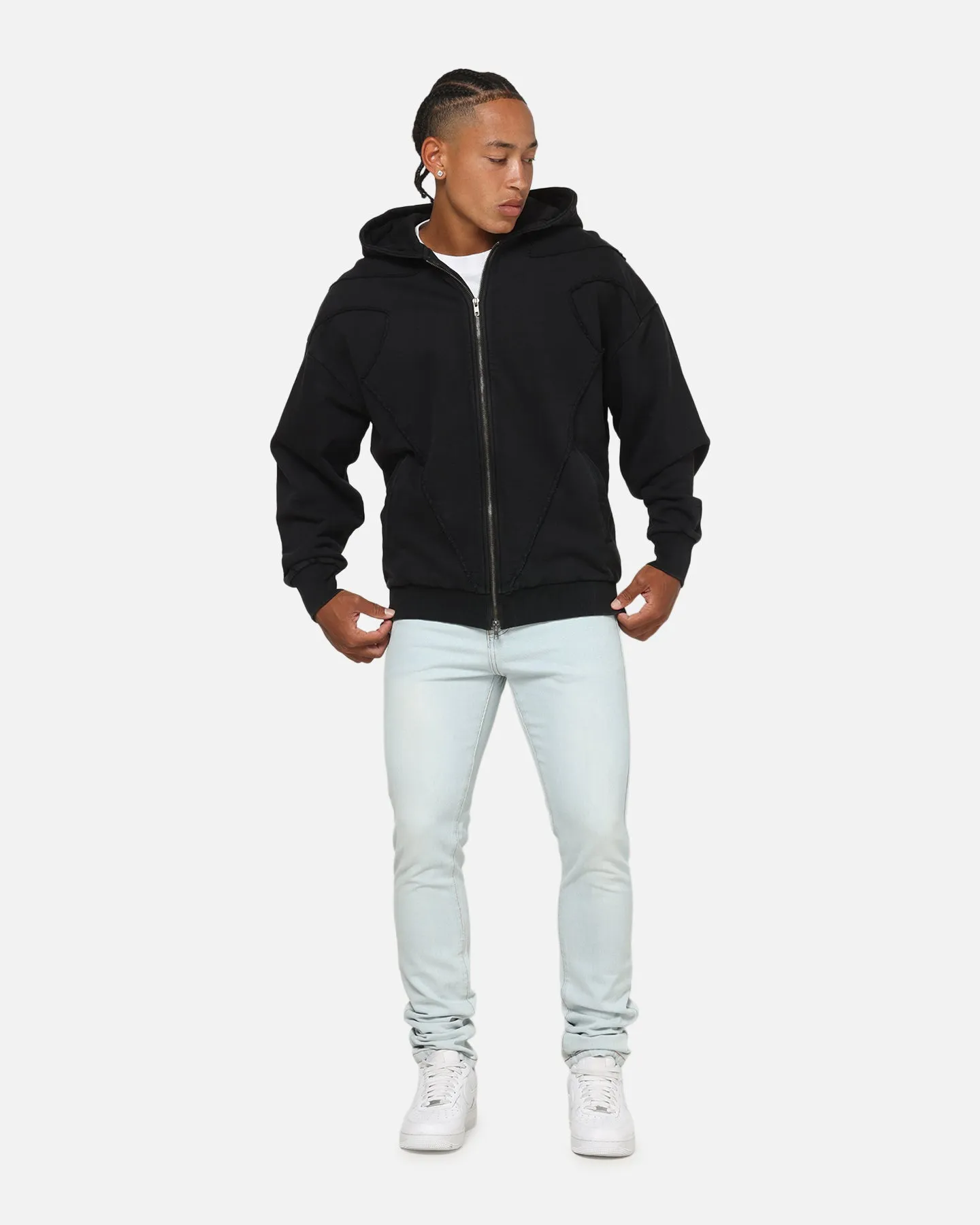 Saint Morta Divinity Zip Hoodie Vintage Black sold by Culture Kings product image thumbnail 4