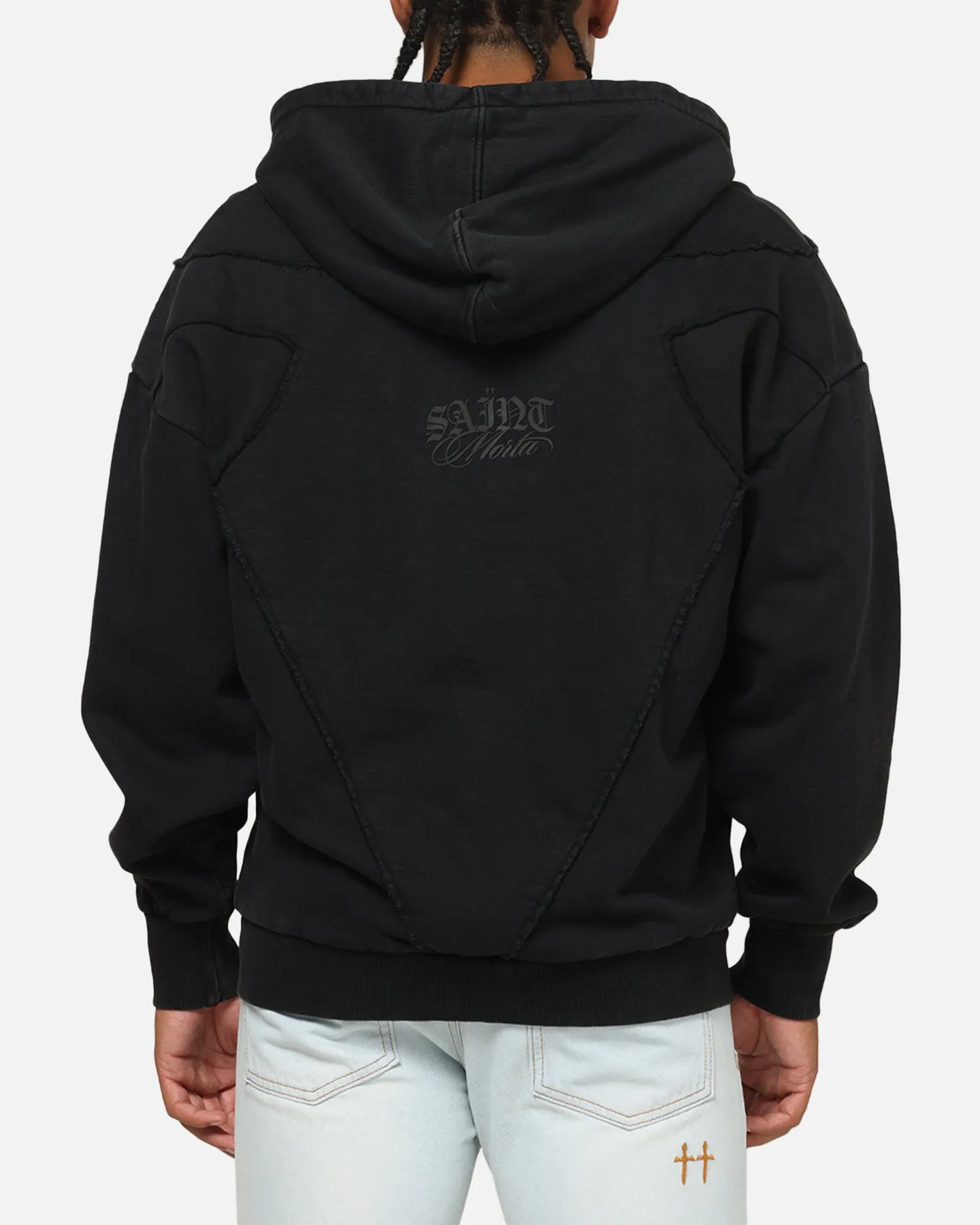Saint Morta Divinity Zip Hoodie Vintage Black sold by Culture Kings