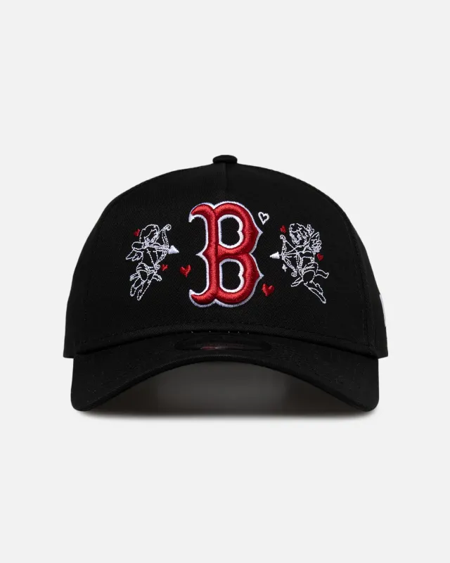 New Era Boston Red Sox 'Valentines Day' 9FORTY A-Frame Snapback Black sold by Culture Kings