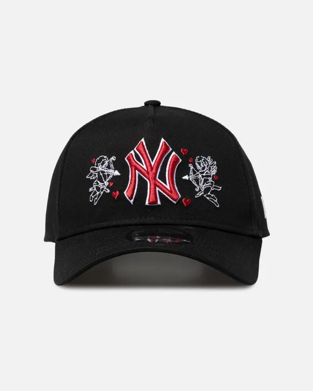New Era New York Yankees 'Valentines Day' 9FORTY A-Frame Snapback Black sold by Culture Kings
