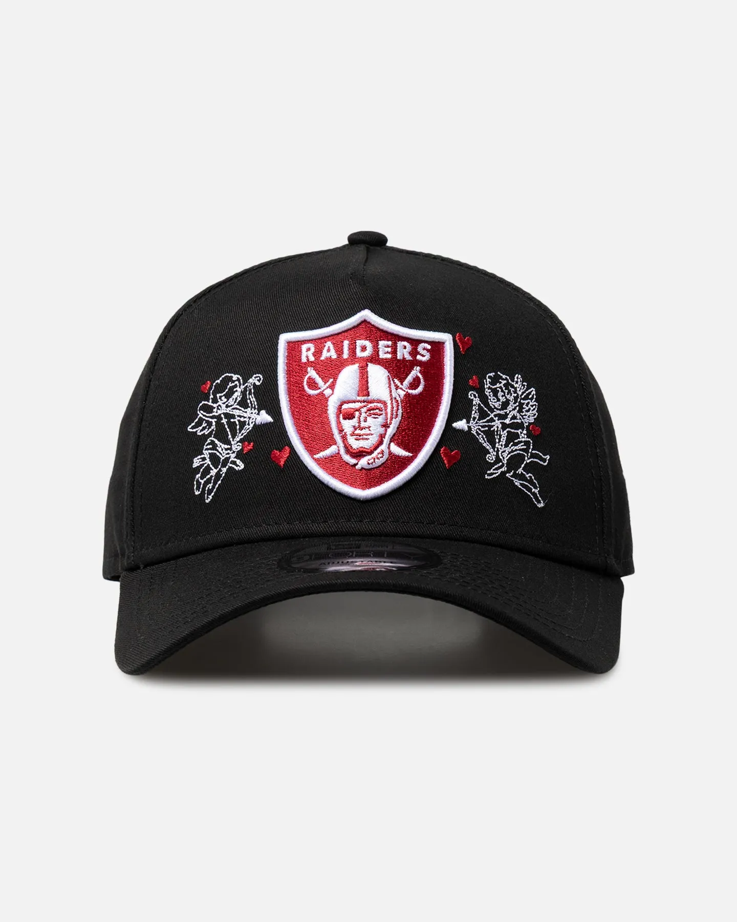 New Era Las Vegas Raiders 'Valentines Day' 9FORTY A-Frame Snapback Black sold by Culture Kings