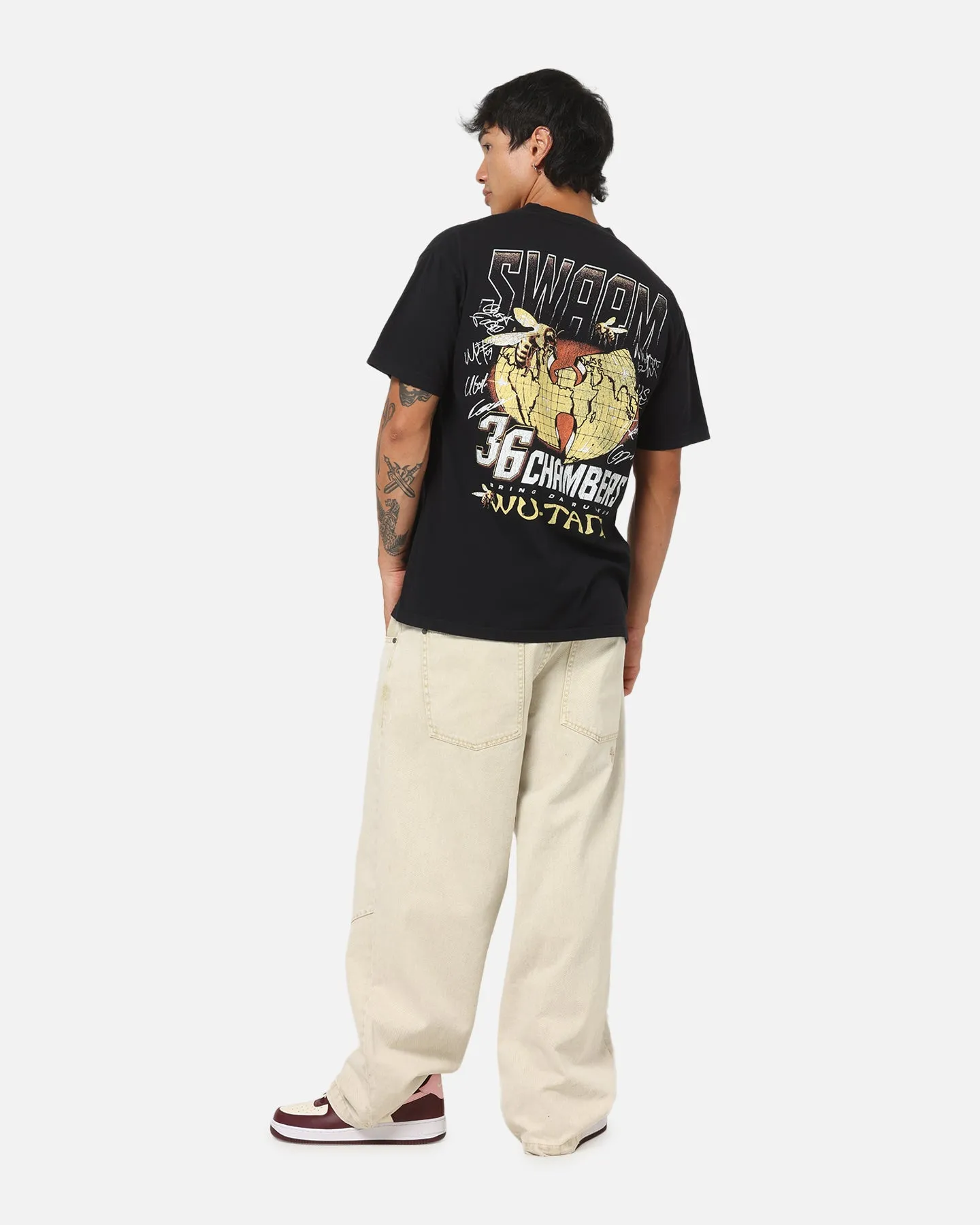 Wu Tang Clan Swarm T-Shirt True Black sold by Culture Kings product image thumbnail 4