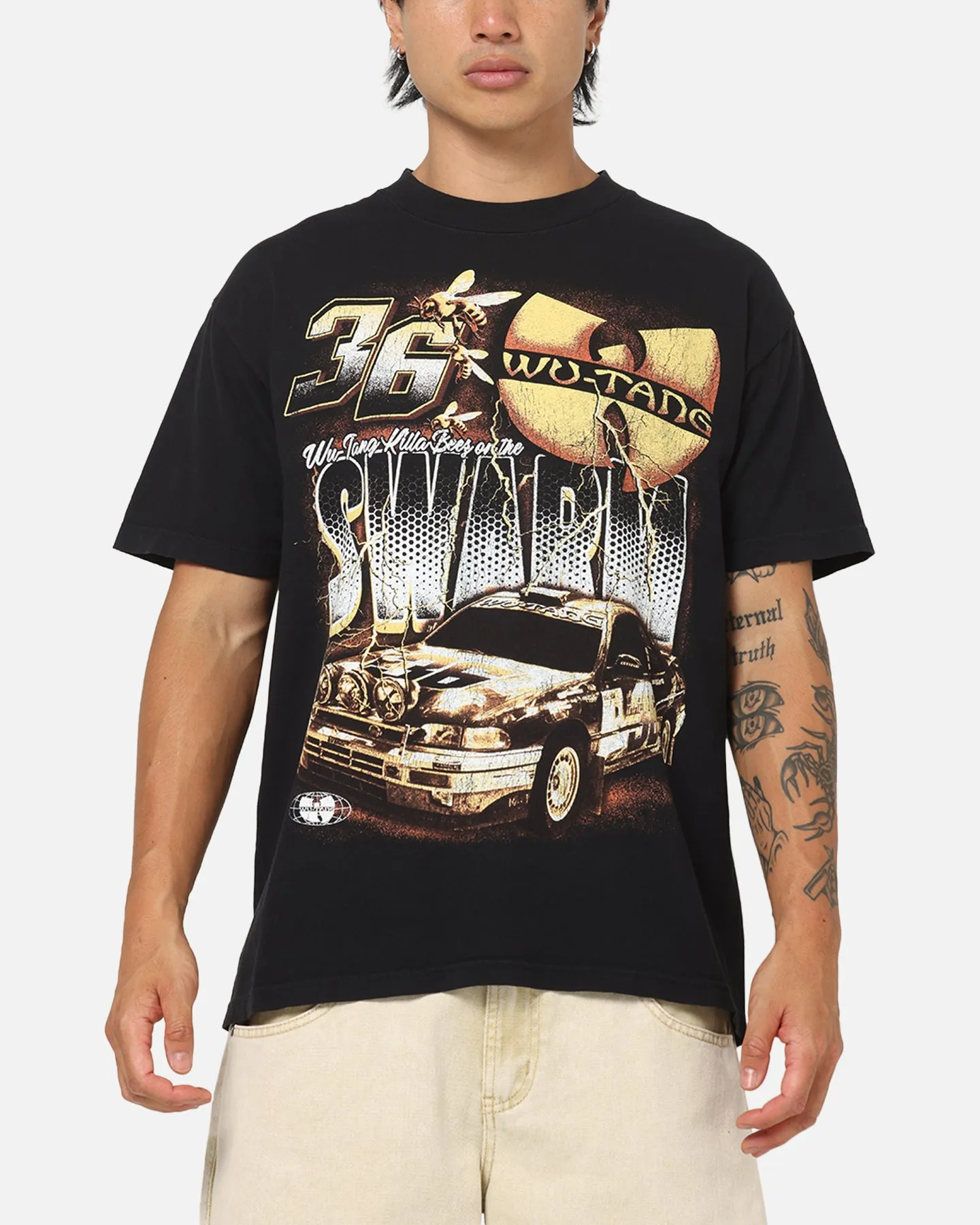 Wu Tang Clan Swarm T-Shirt True Black sold by Culture Kings