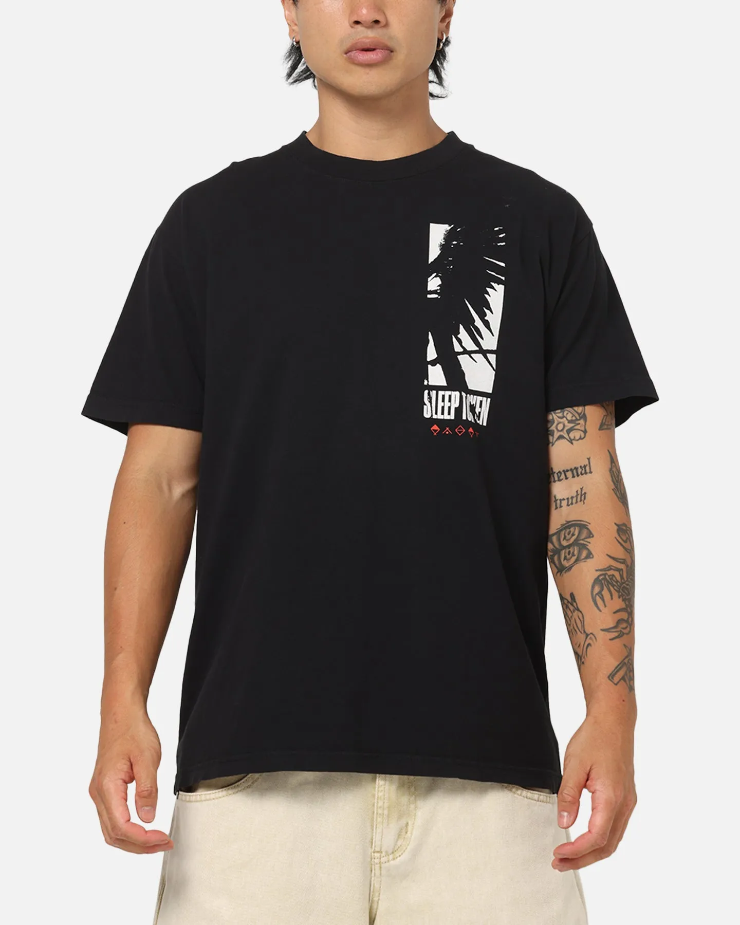 Sleep Token Eden Wings T-Shirt True Black sold by Culture Kings product image thumbnail 2