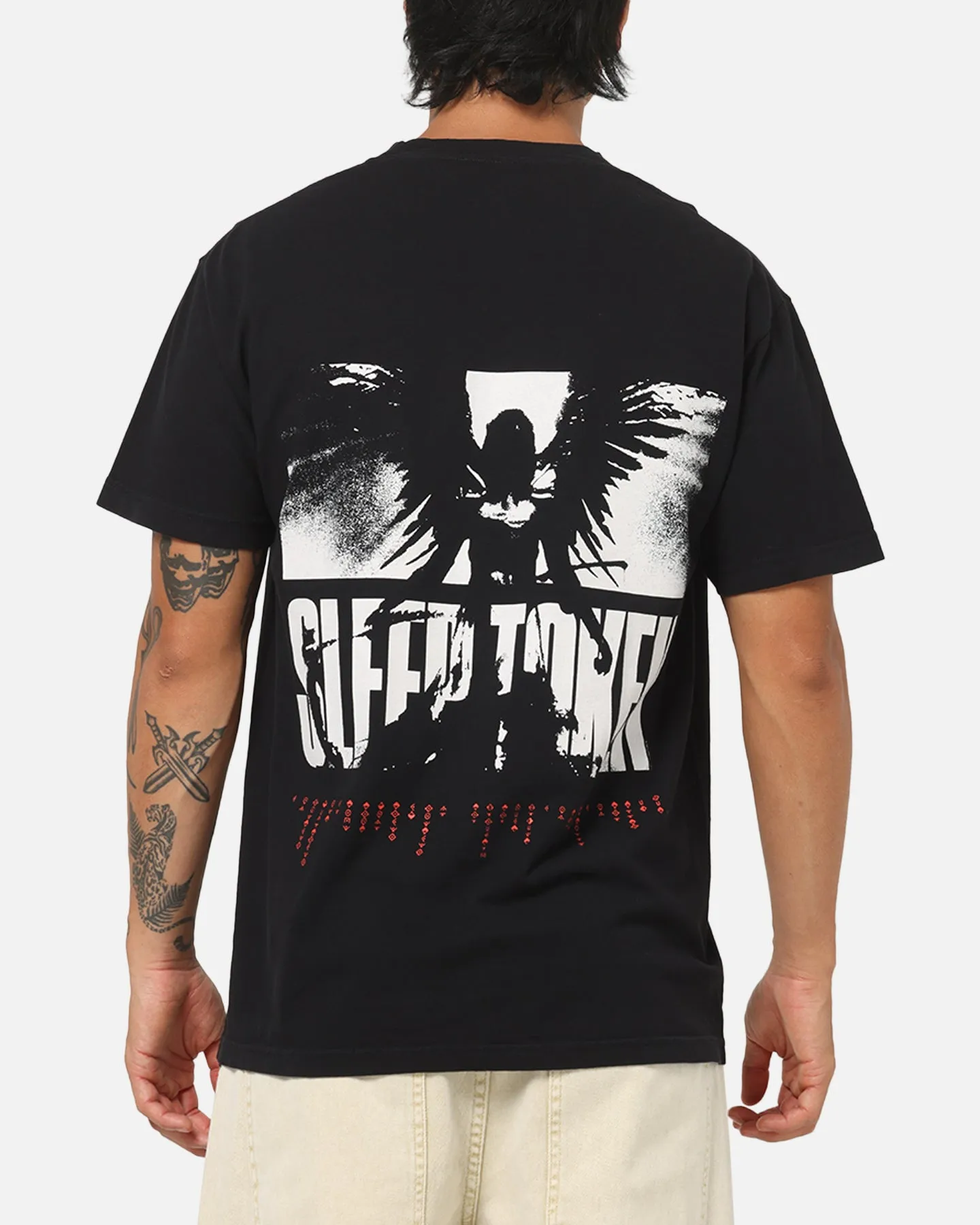 Sleep Token Eden Wings T-Shirt True Black sold by Culture Kings