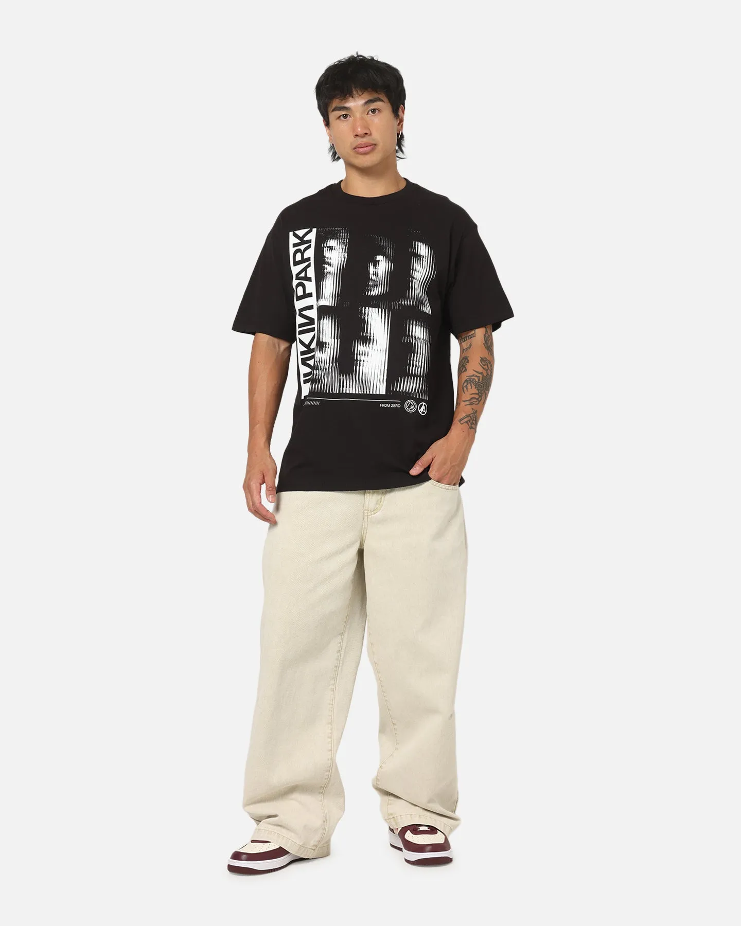 Linkin Park Boxed Faces T-Shirt Black sold by Culture Kings product image thumbnail 2