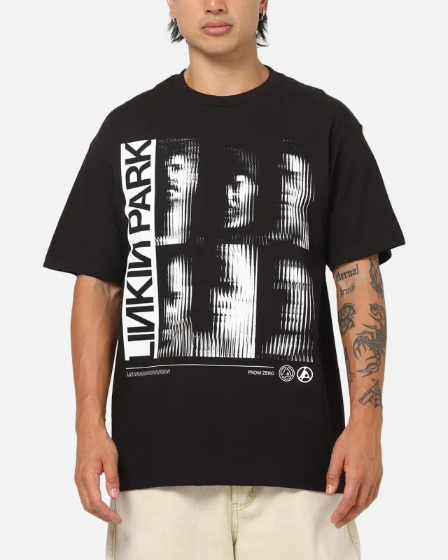 Linkin Park Boxed Faces T-Shirt Black made by Culture Kings