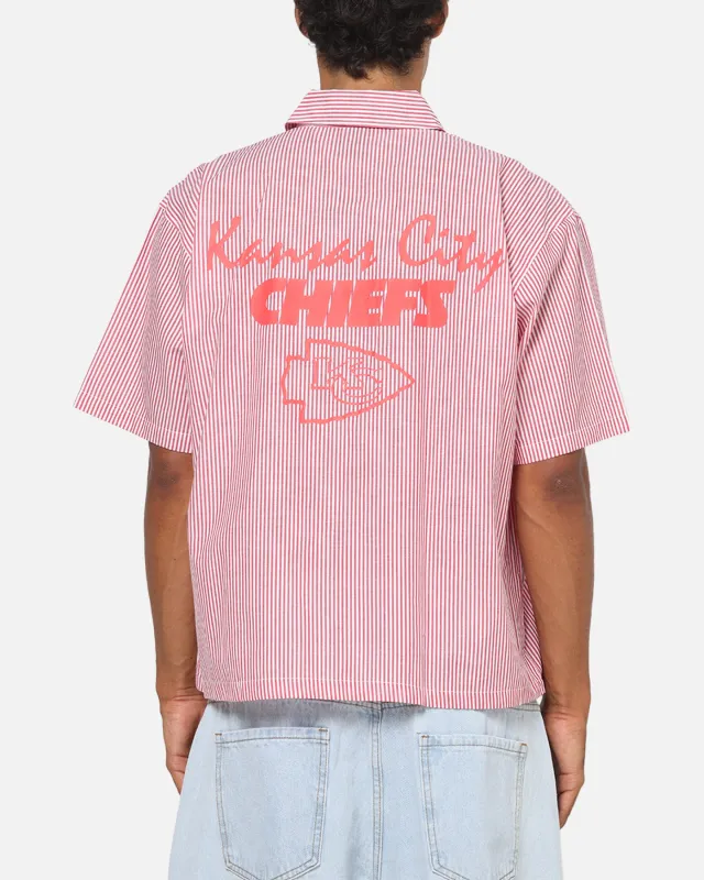 Majestic Athletic Kansas City Chiefs Graphic Boxy Shirt White/Red sold by Culture Kings
