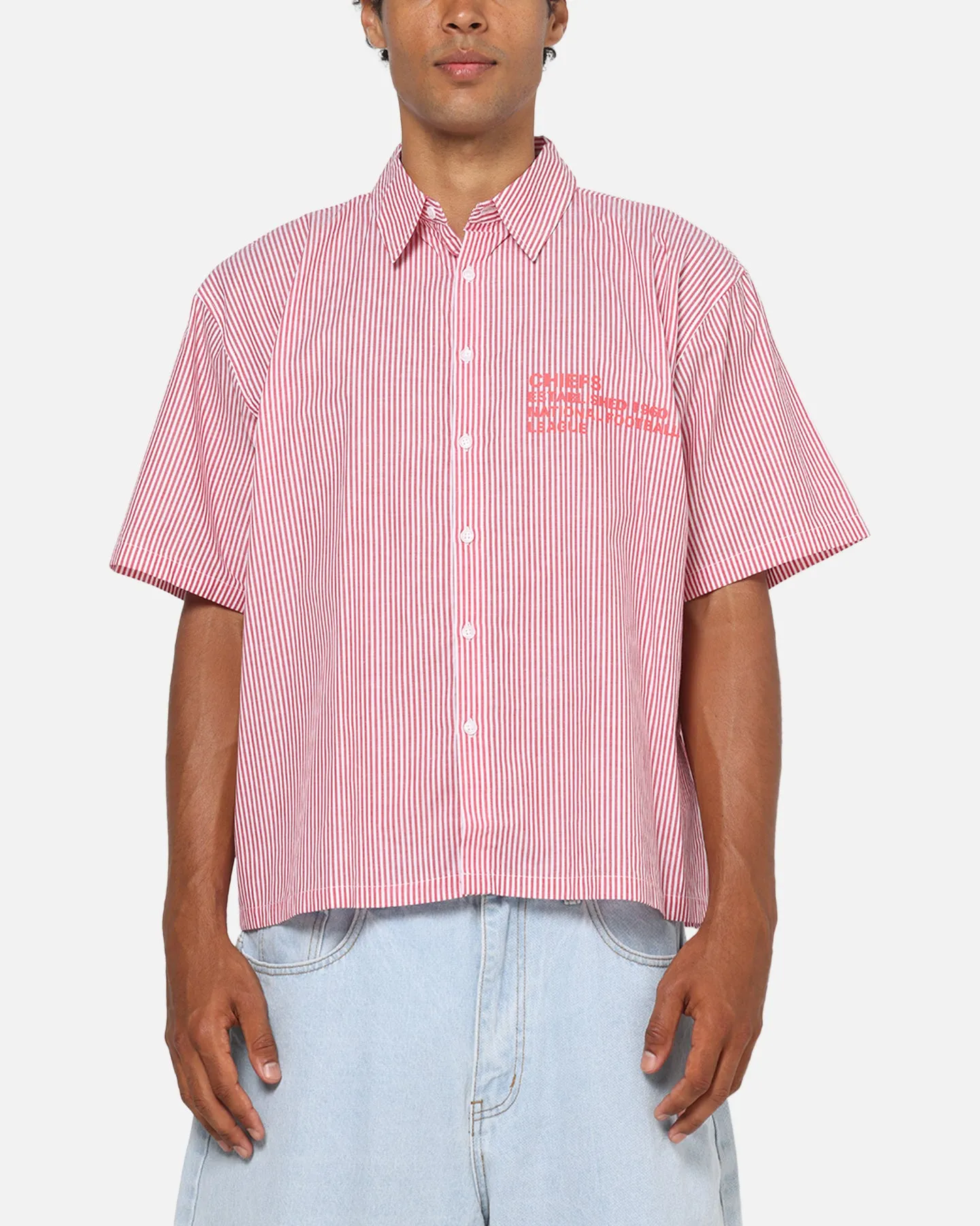 Majestic Athletic Kansas City Chiefs Graphic Boxy Shirt White/Red sold by Culture Kings product image thumbnail 2