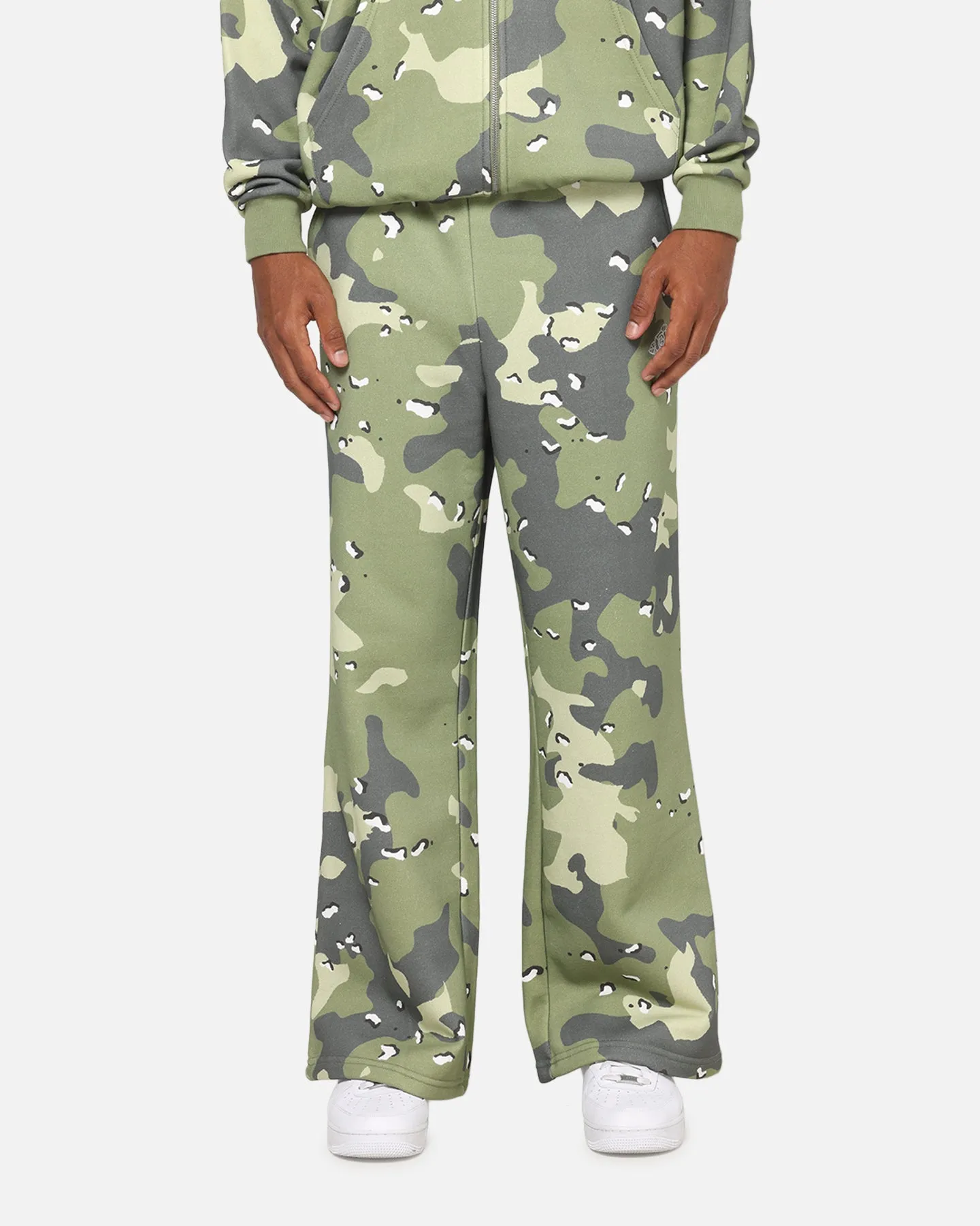 Carre Sideline Trackpants Green Camo sold by Culture Kings