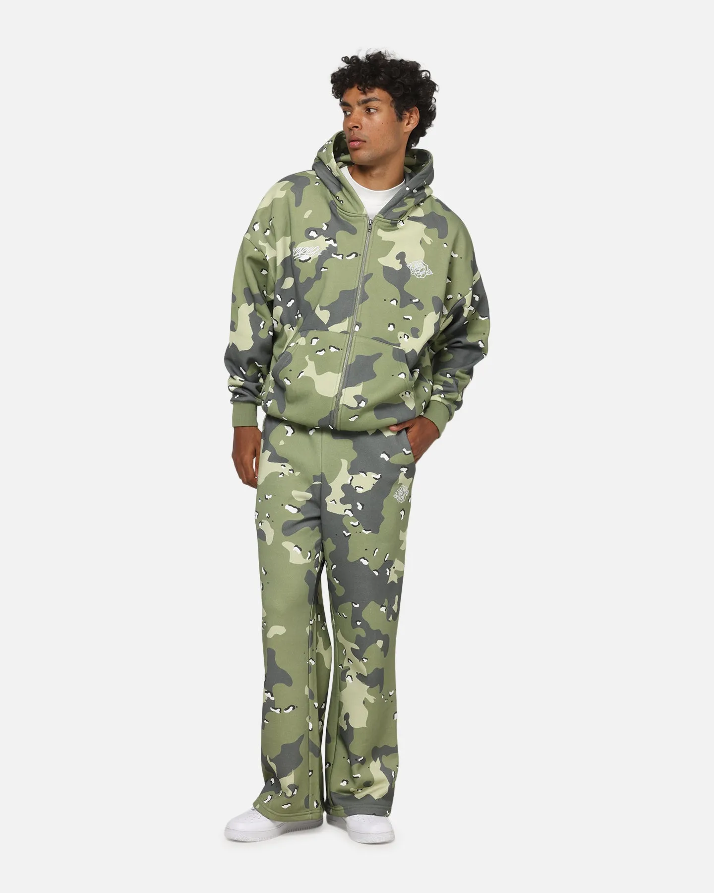 Carre Sideline Trackpants Green Camo sold by Culture Kings product image thumbnail 2