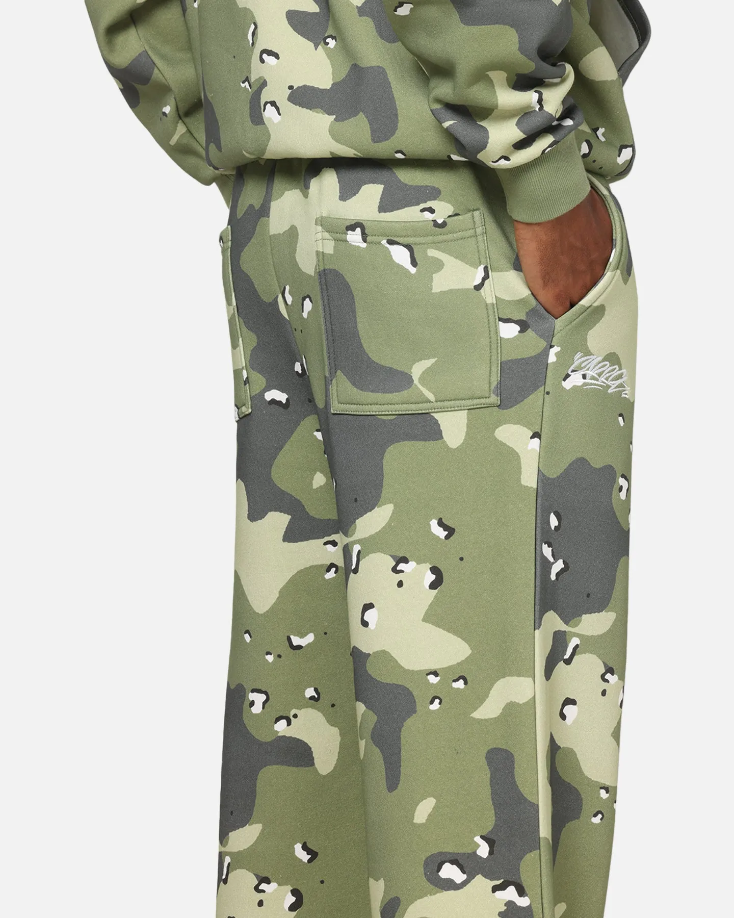 Carre Sideline Trackpants Green Camo sold by Culture Kings product image thumbnail 3