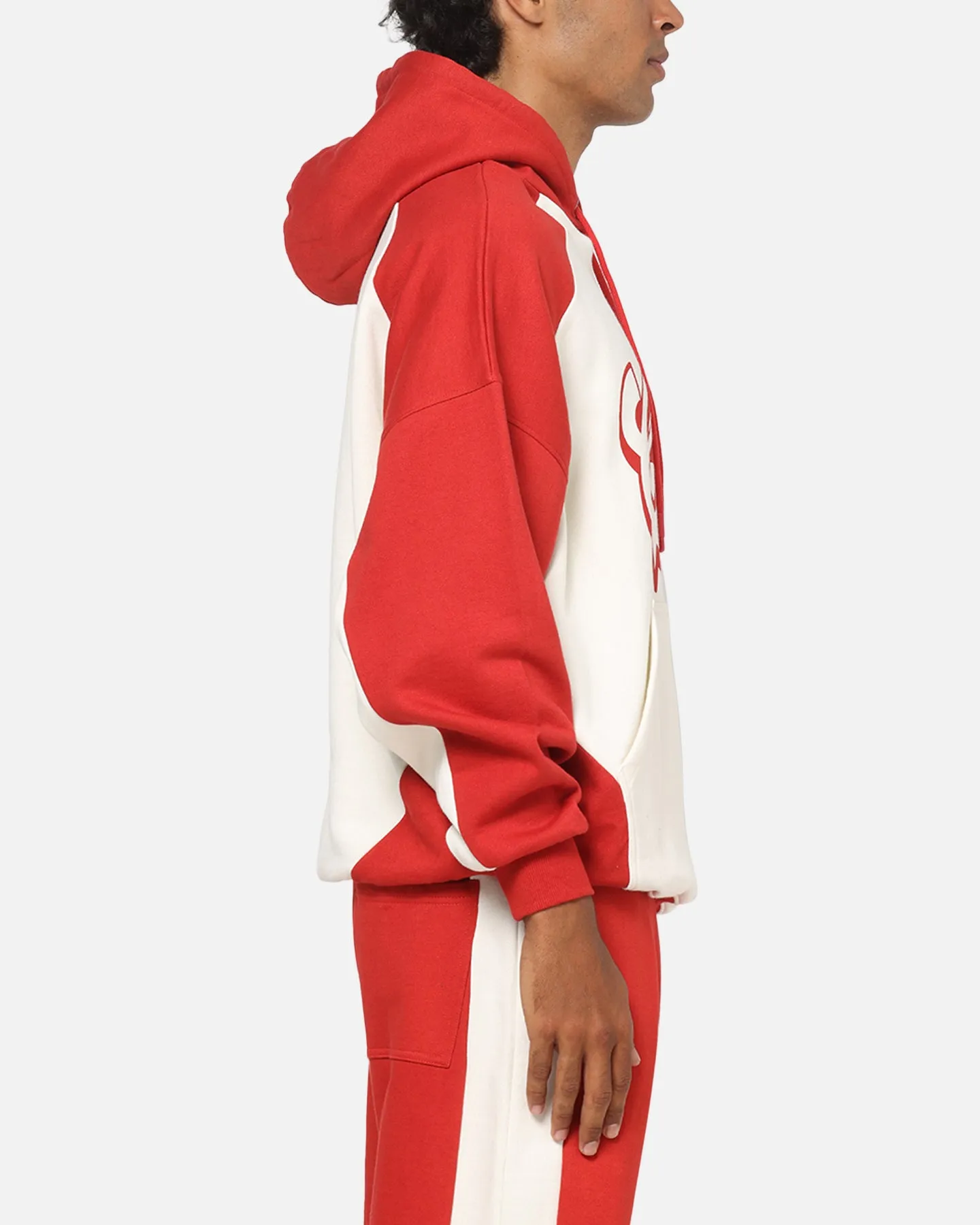 Carre Sport C Hoodie Off White/Red sold by Culture Kings product image thumbnail 4