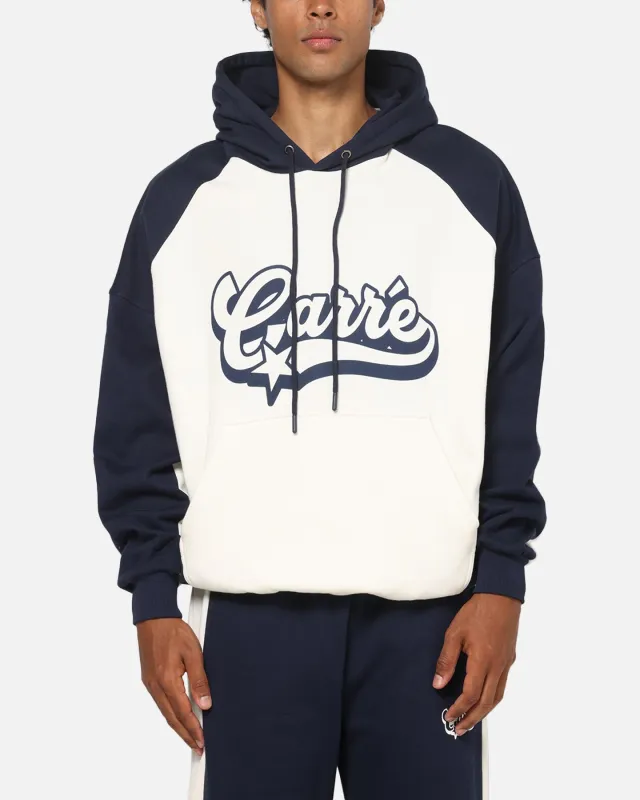 Carre Sport C Hoodie Off White/Navy sold by Culture Kings