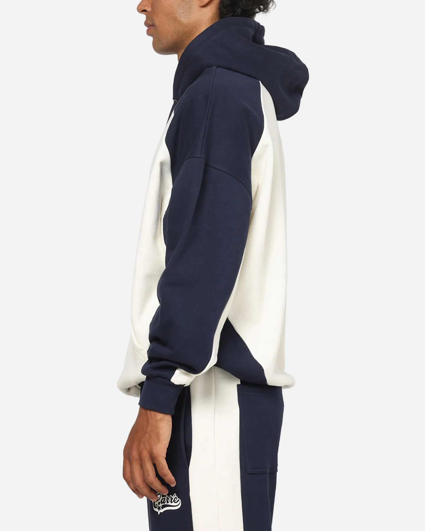 Carre Sport C Hoodie Off White/Navy sold by Culture Kings product image thumbnail 5