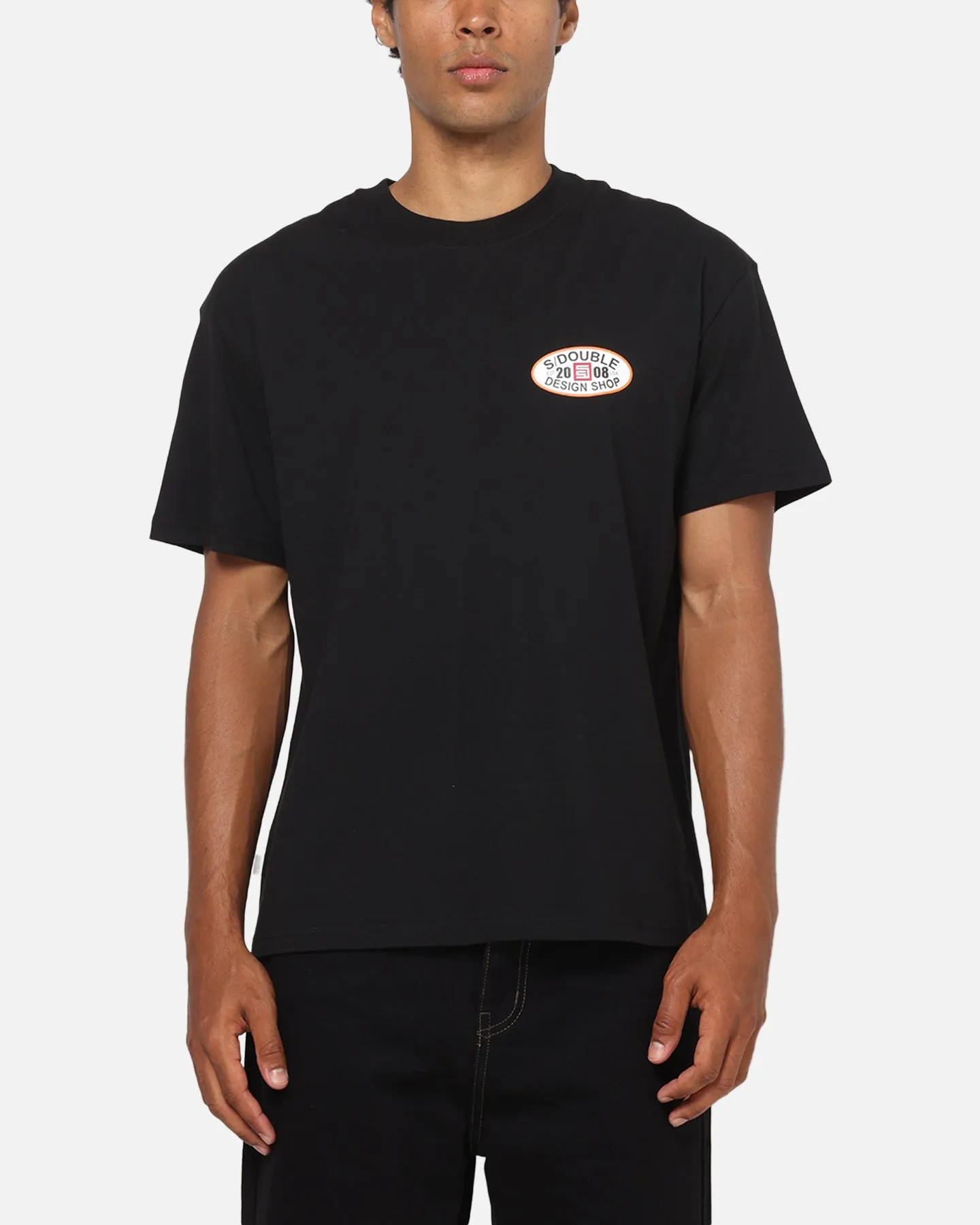 S Double Oval T-Shirt Black sold by Culture Kings product image thumbnail 2